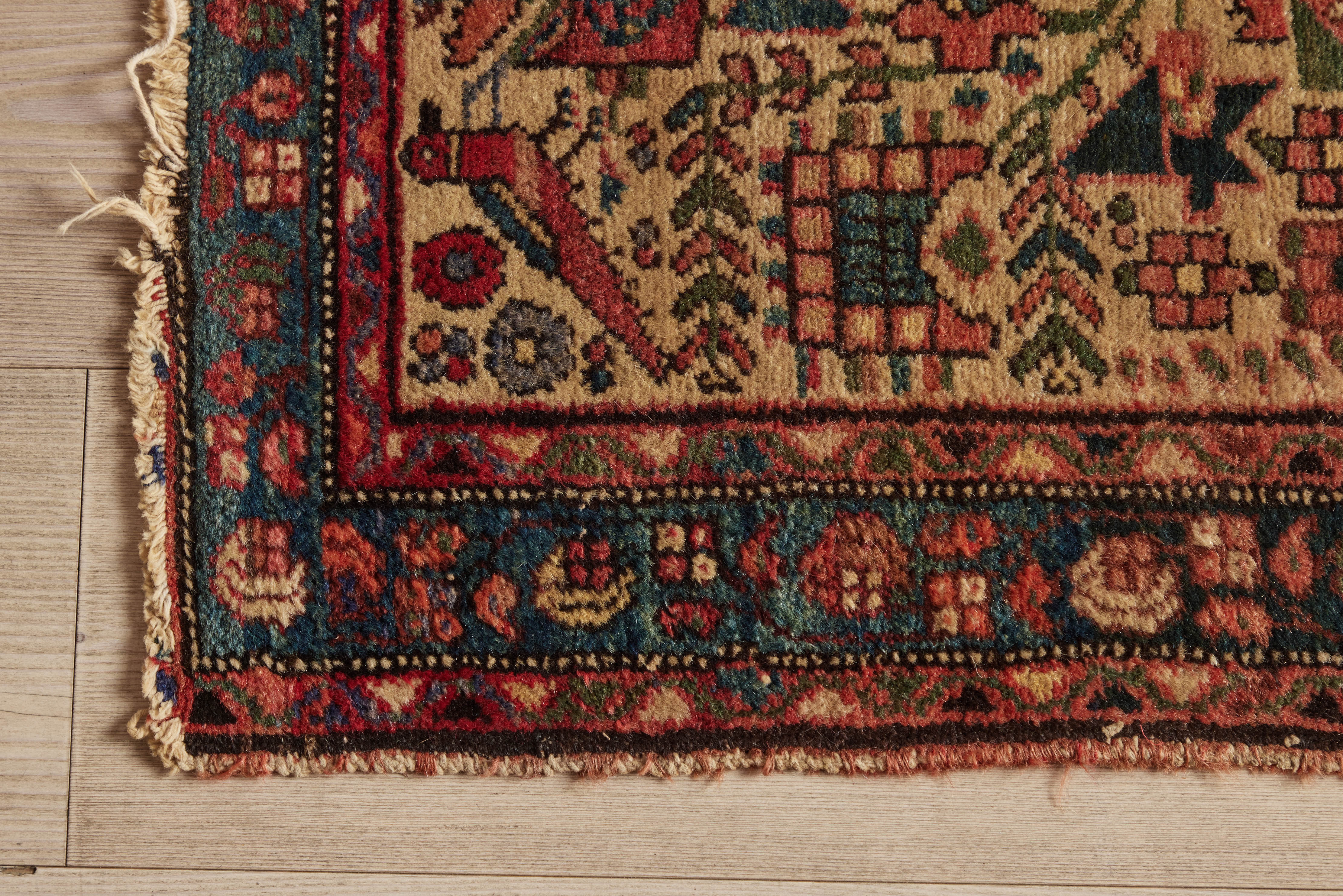 Persian Throw Rug 27" x 45"