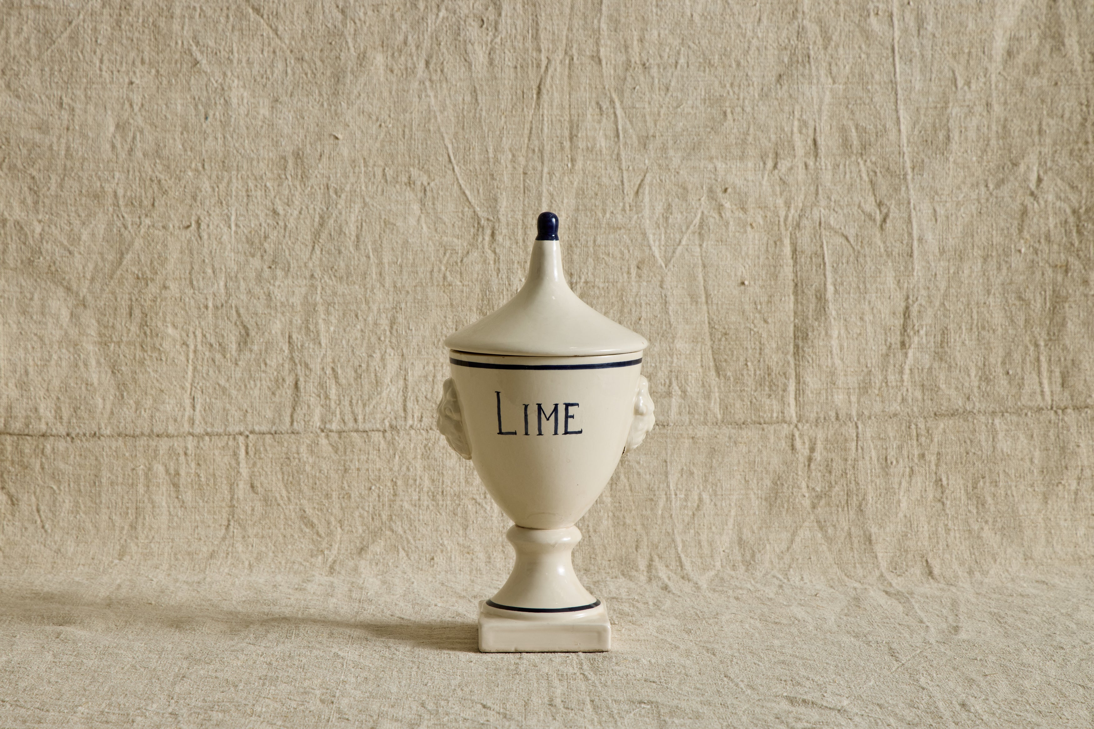 Lime Apothecary Jar
