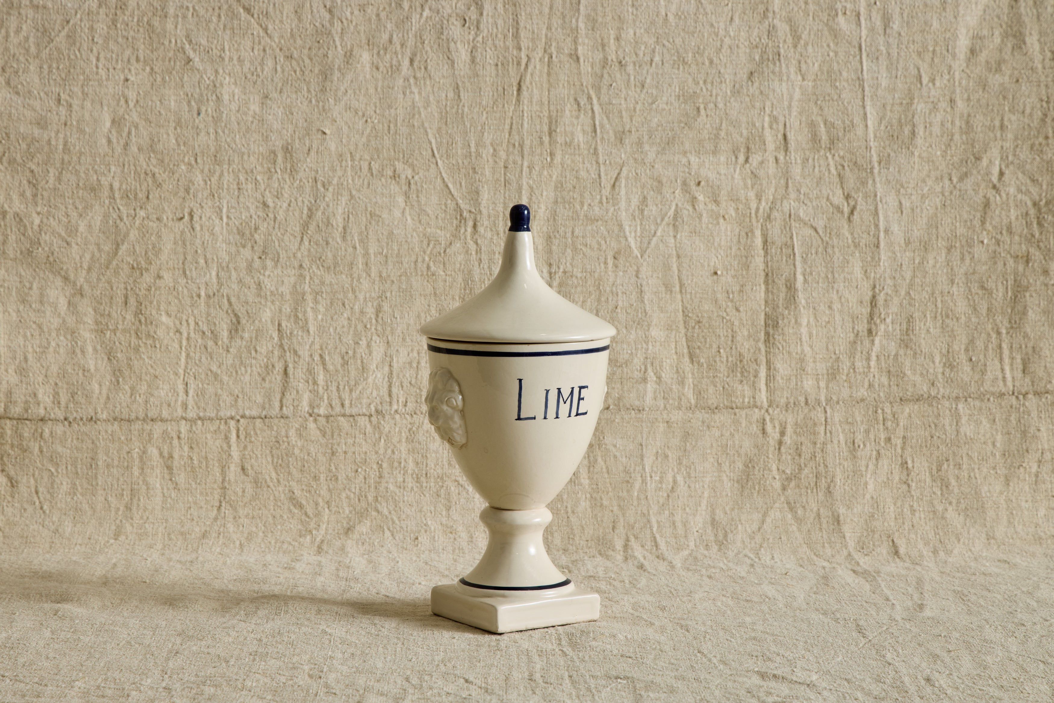 Lime Apothecary Jar