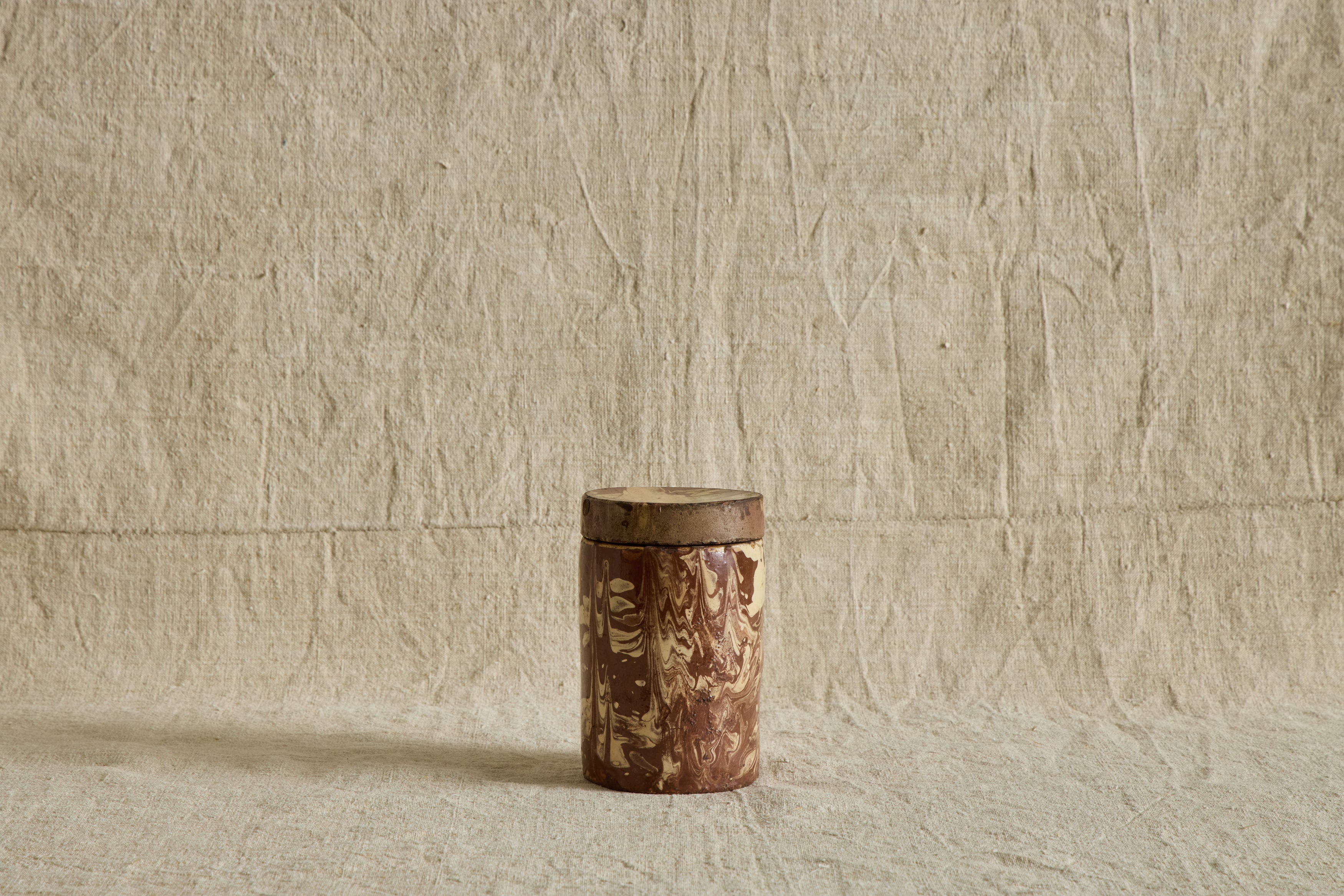 Italian Marbled Jar No.2