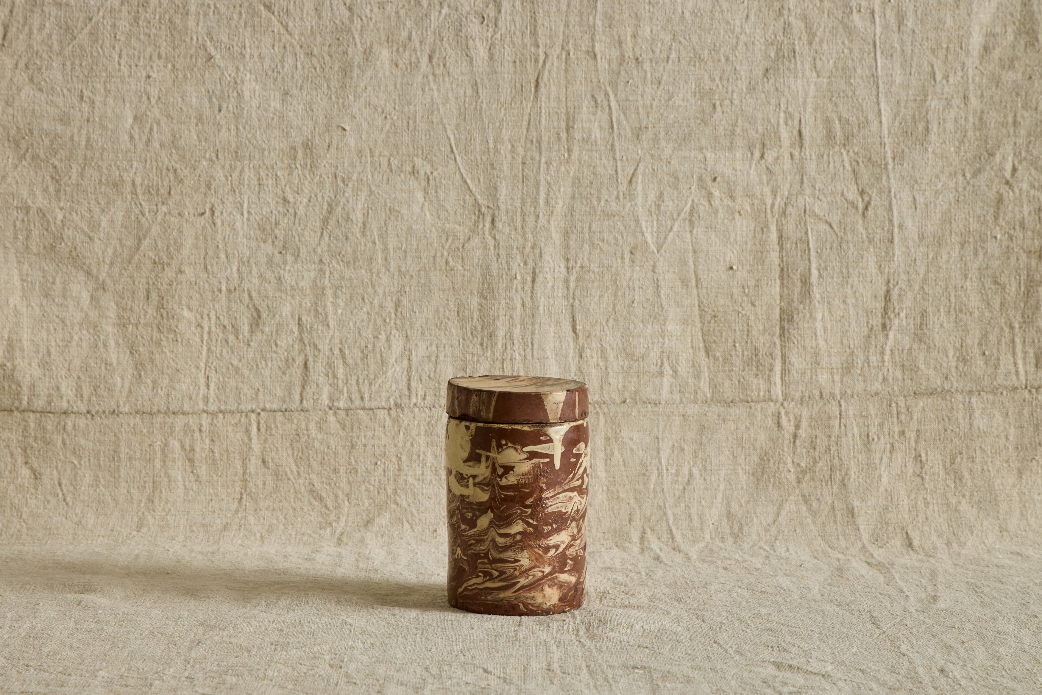 Italian Marbled Jar No.2