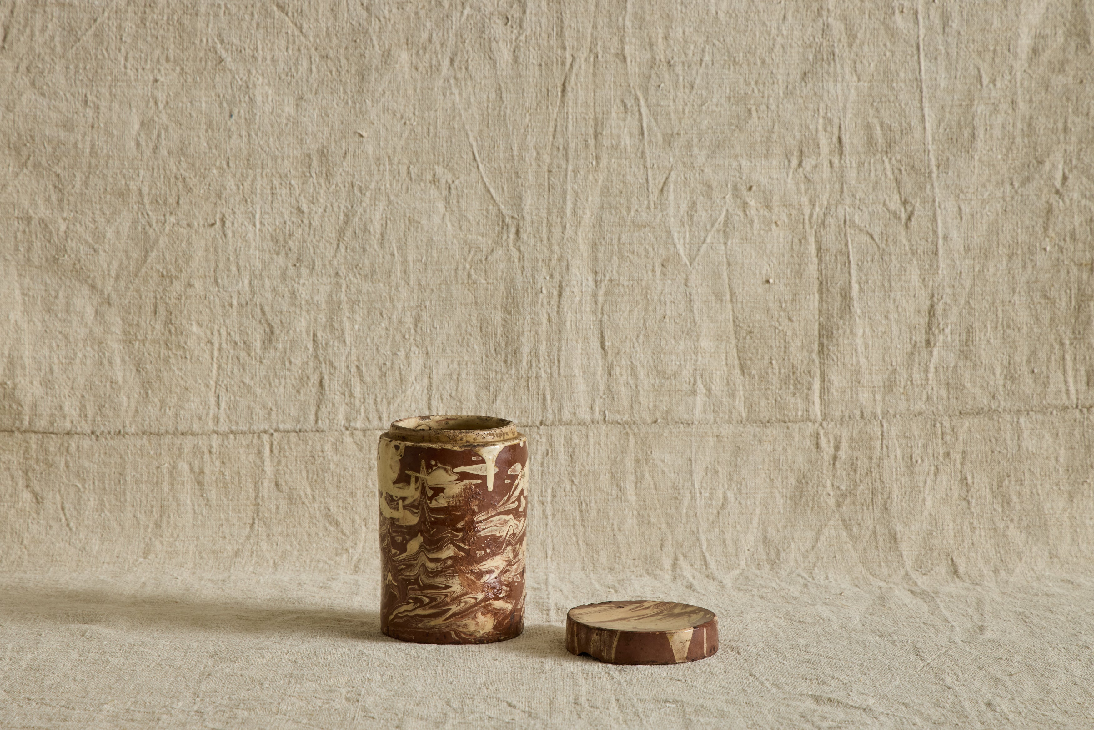 Italian Marbled Jar No.2