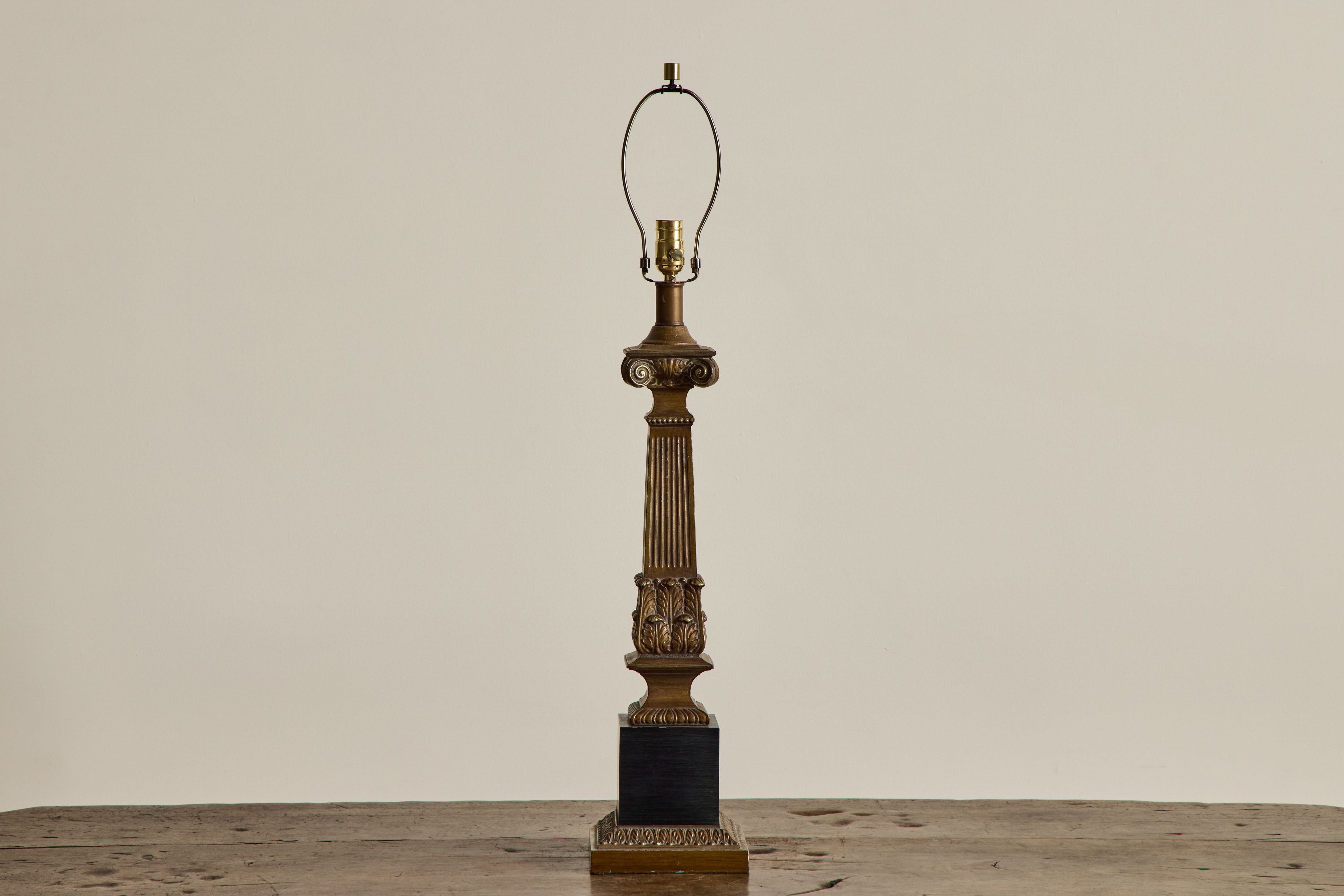 Pair of Neoclassical Lamps