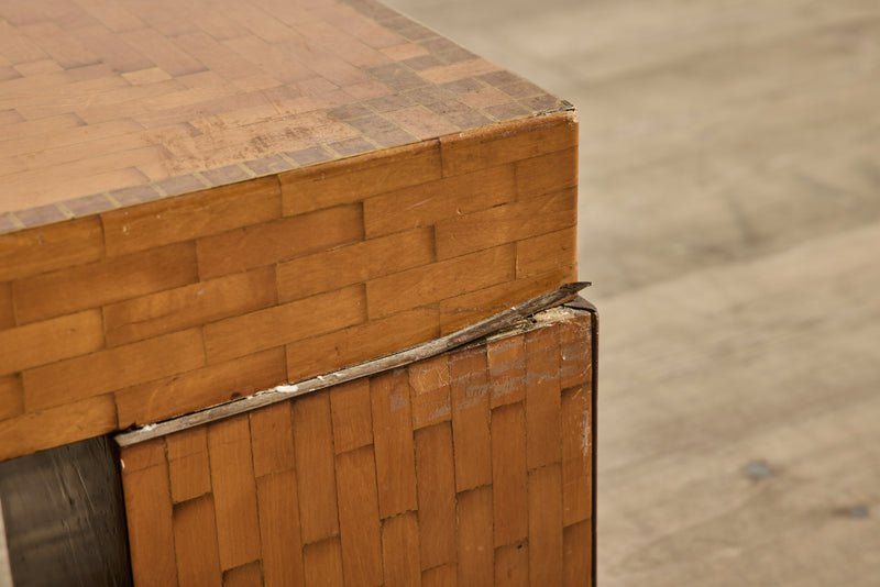 Parquet Wood Coffee Table