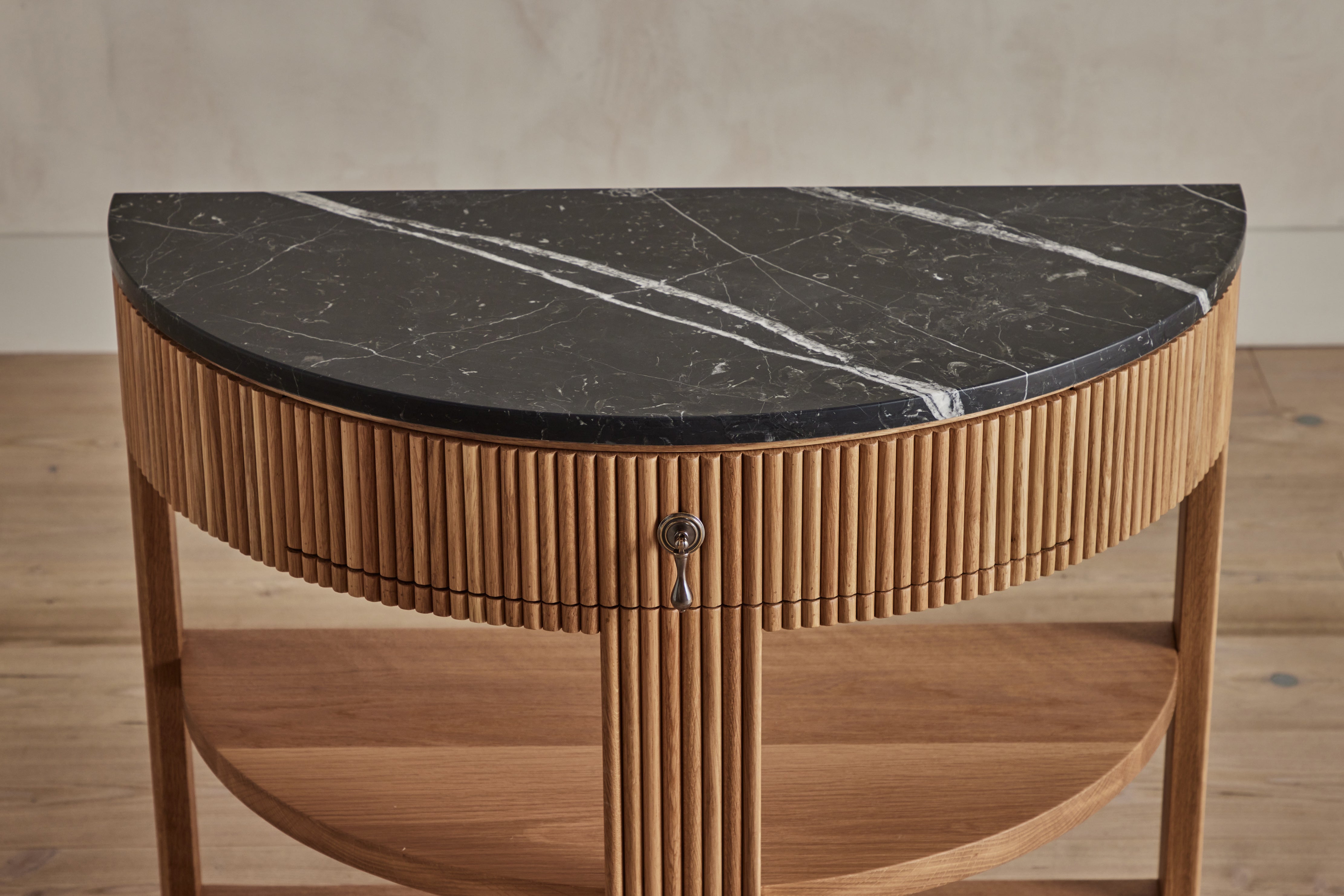 Shown in Natural Oak with Marble Top|AS SHOWN $5,800