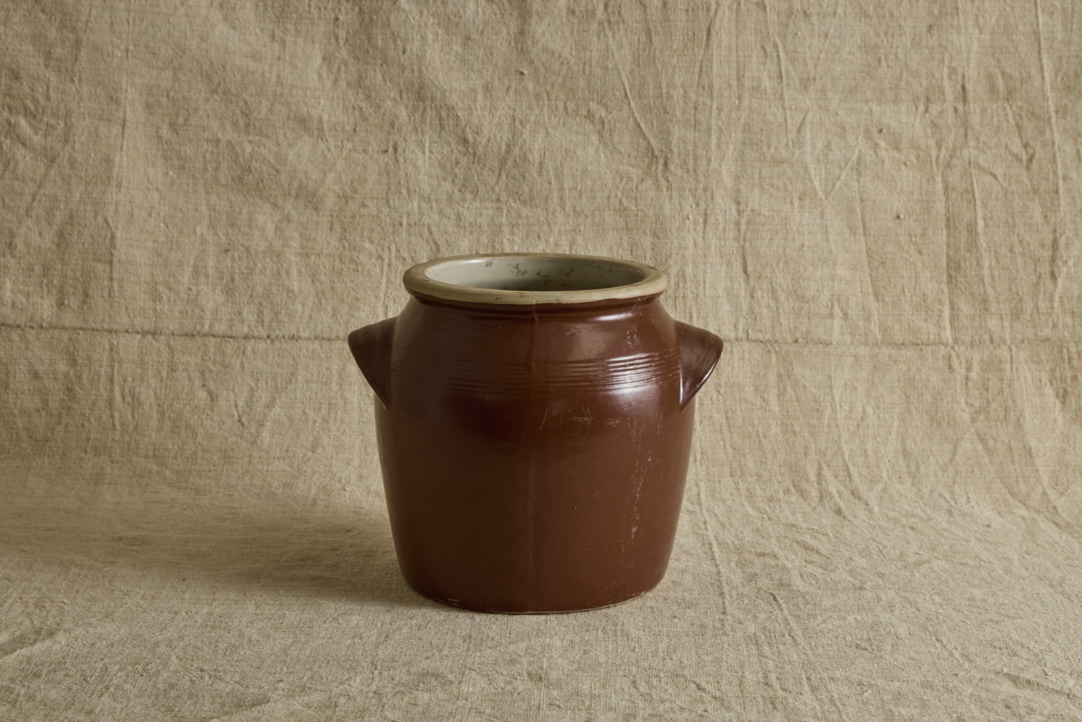 Brown French Crock