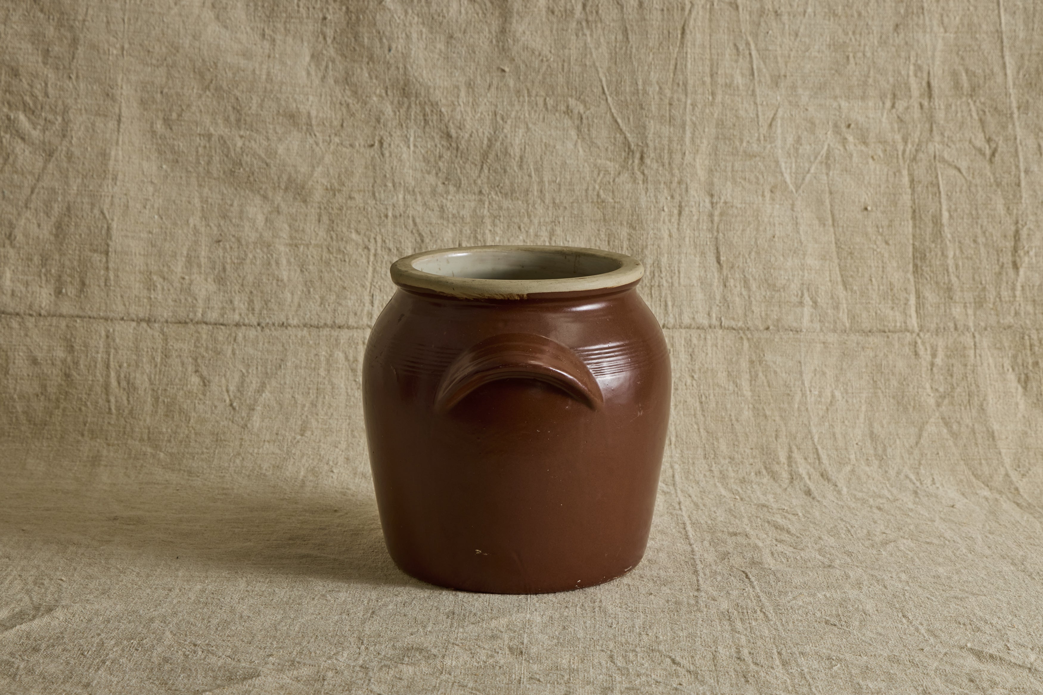 Brown French Crock