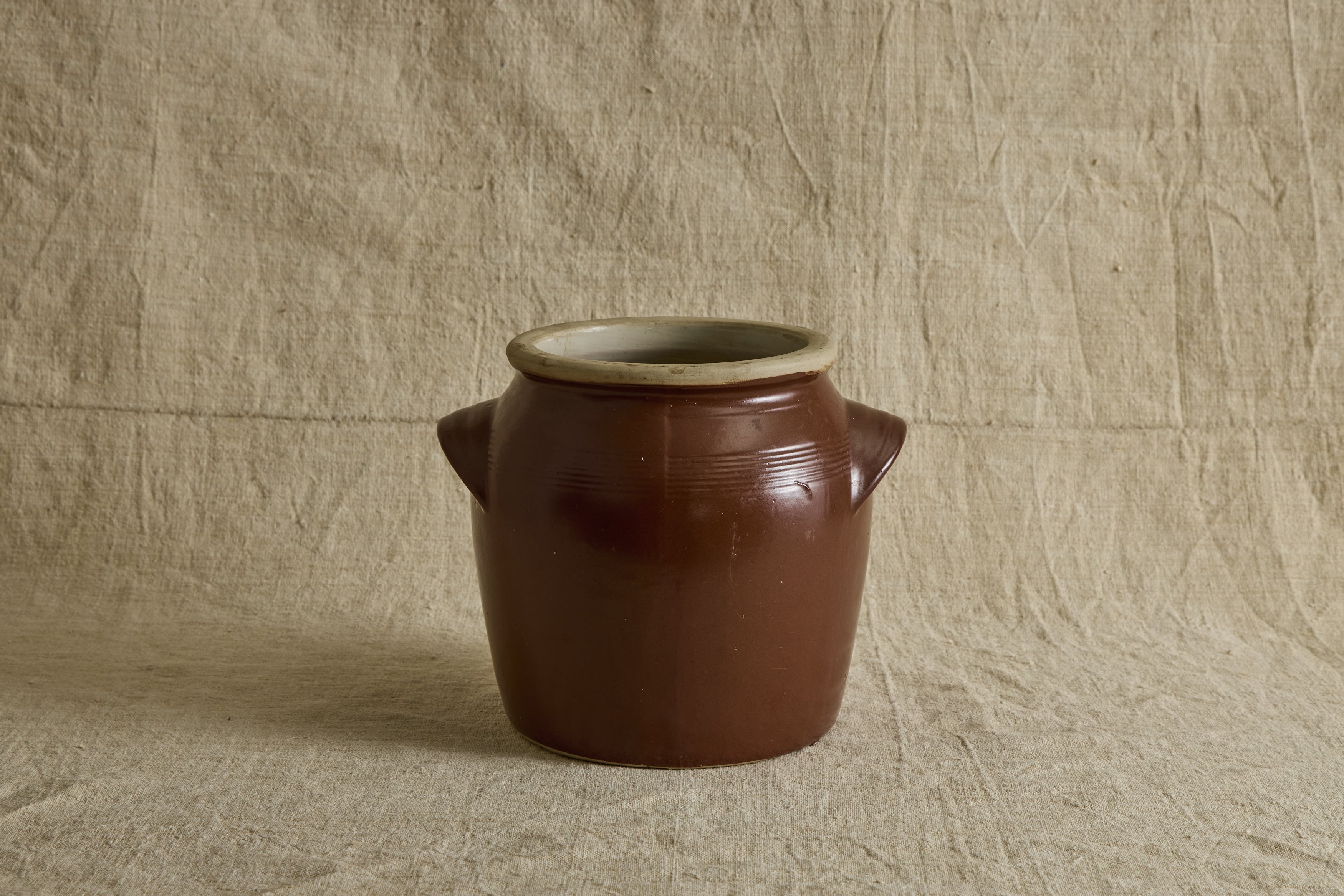 Brown French Crock