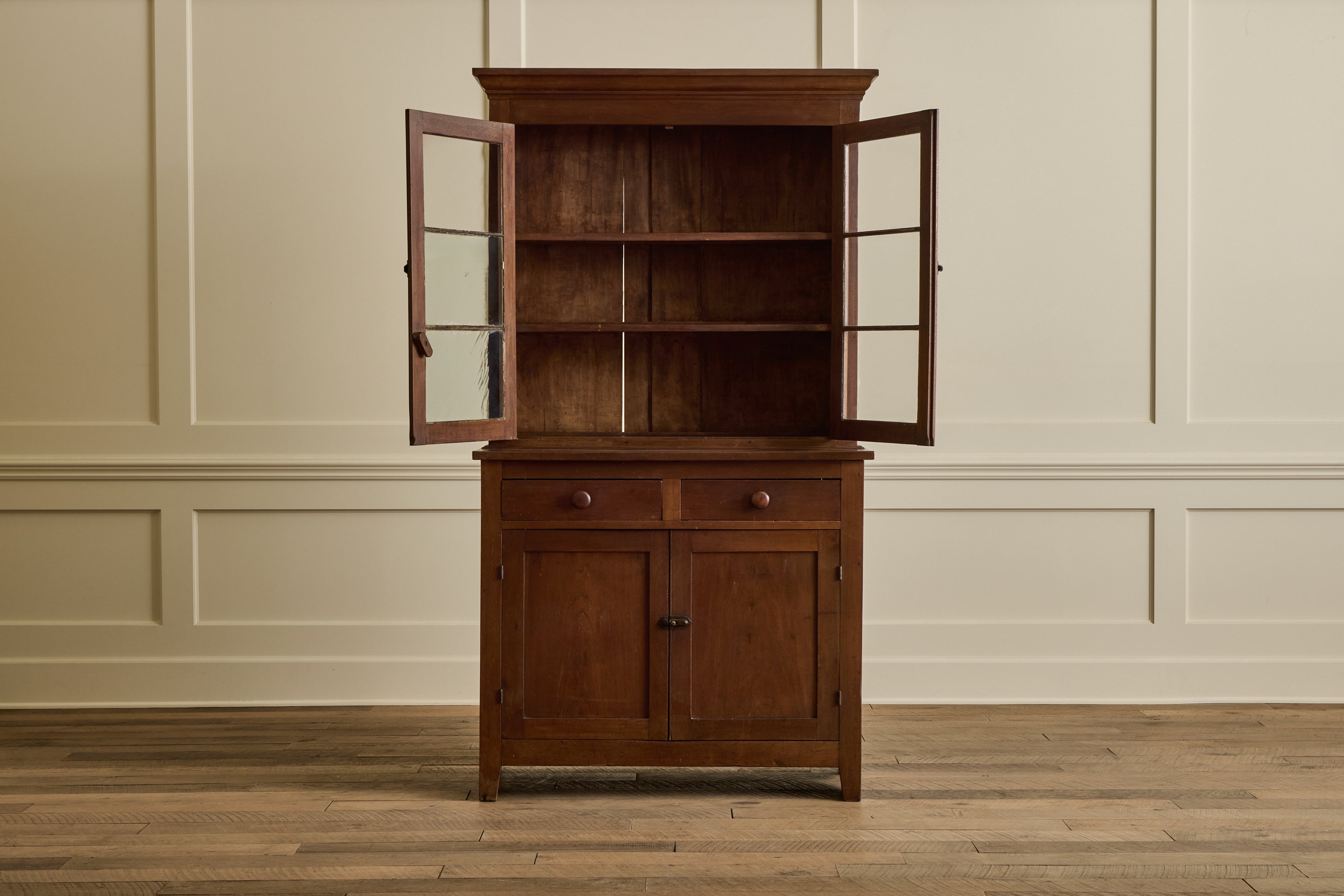 Rustic Stepback Cupboard