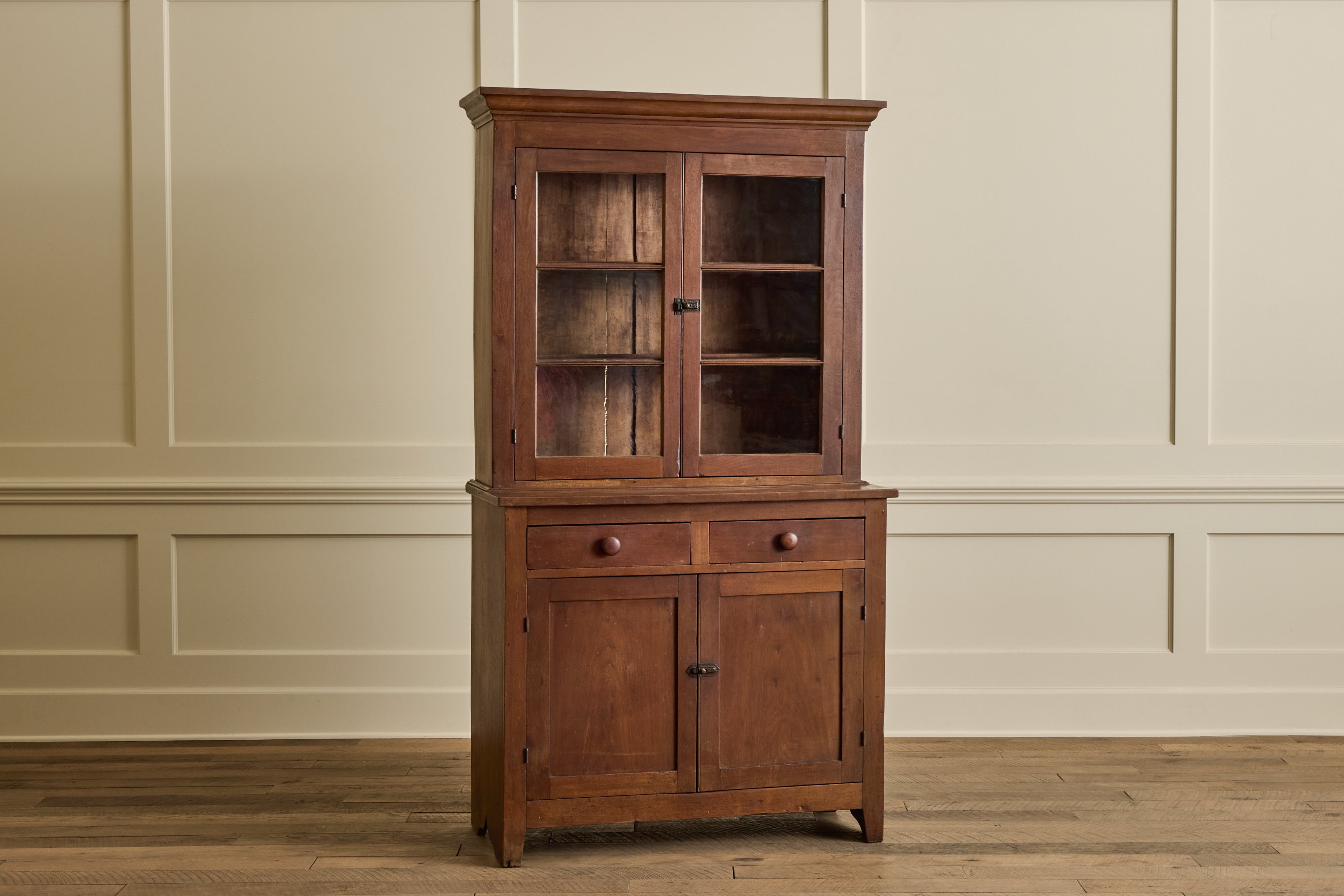 Rustic Stepback Cupboard