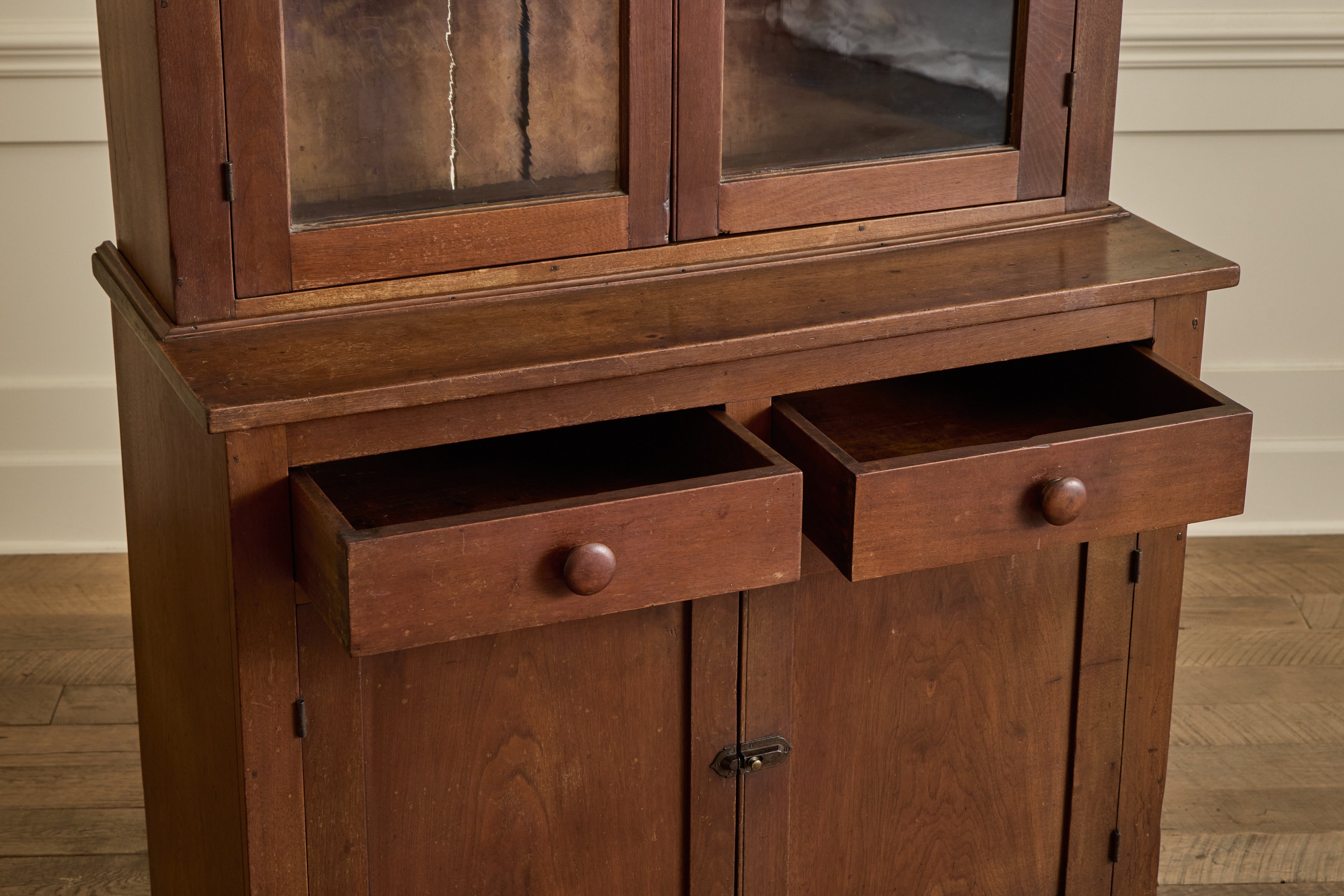 Rustic Stepback Cupboard
