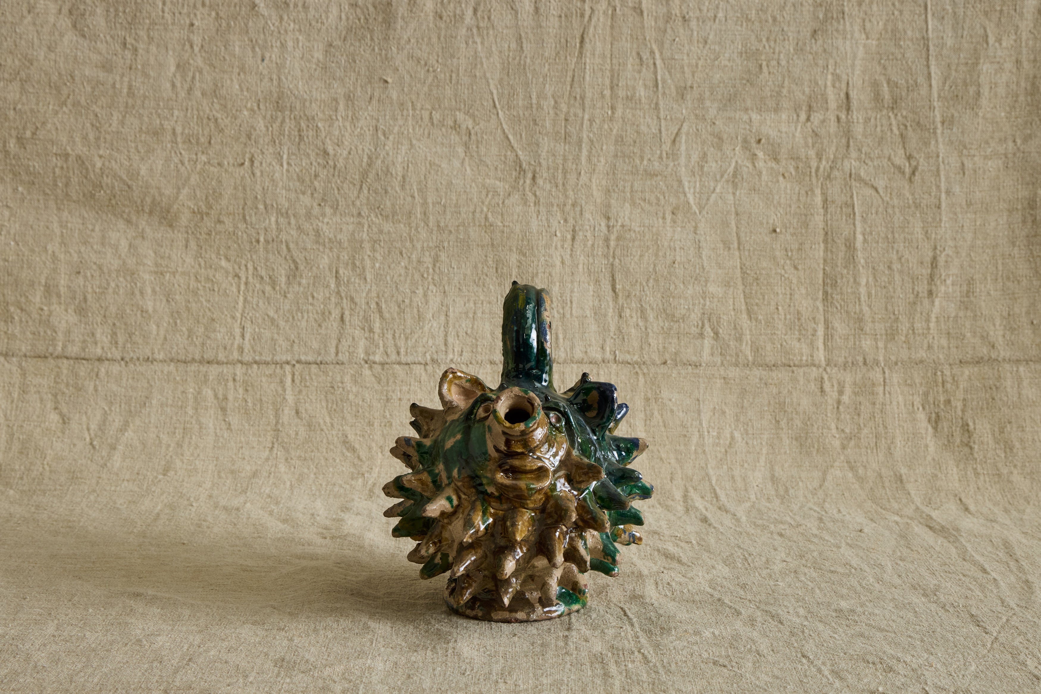 Italian Blowfish Jug