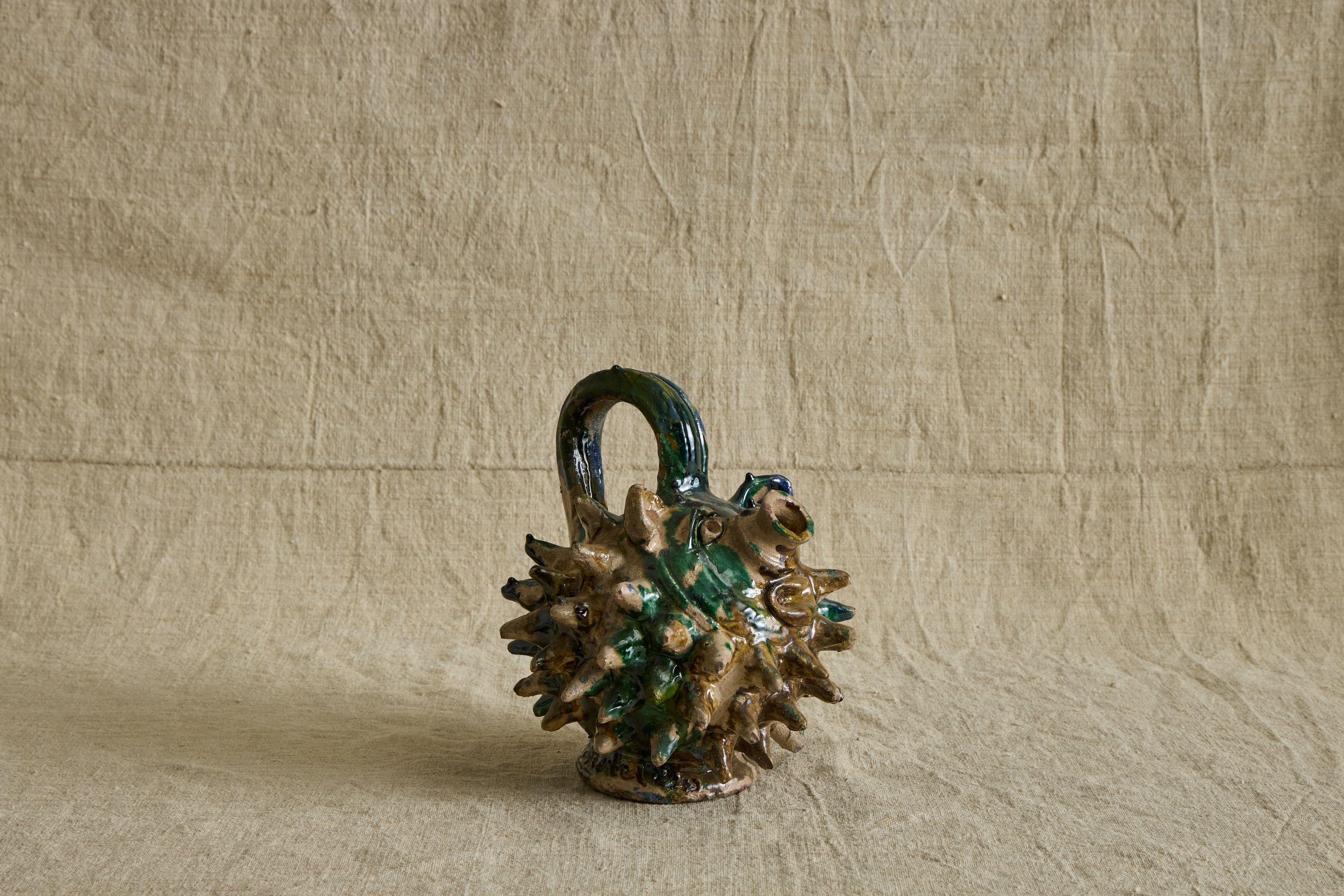 Italian Blowfish Jug
