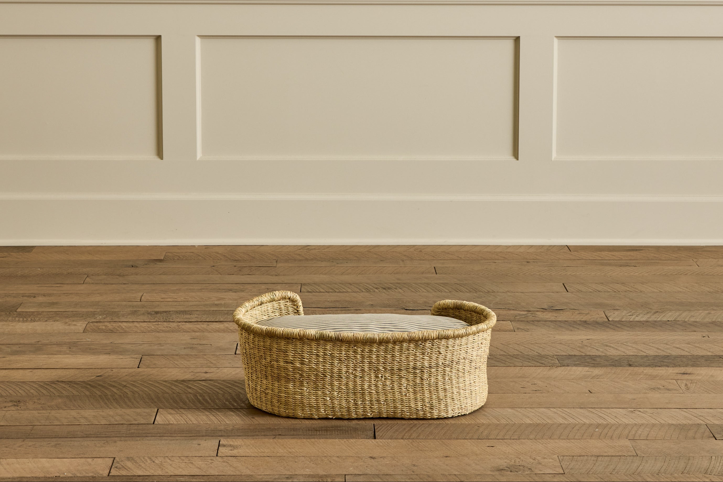 Dog Bed in Ticking Stripe (Multiple Sizes)