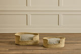 Dog Bed in Ticking Stripe (Multiple Sizes)
