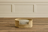 Dog Bed in Ticking Stripe (Multiple Sizes)