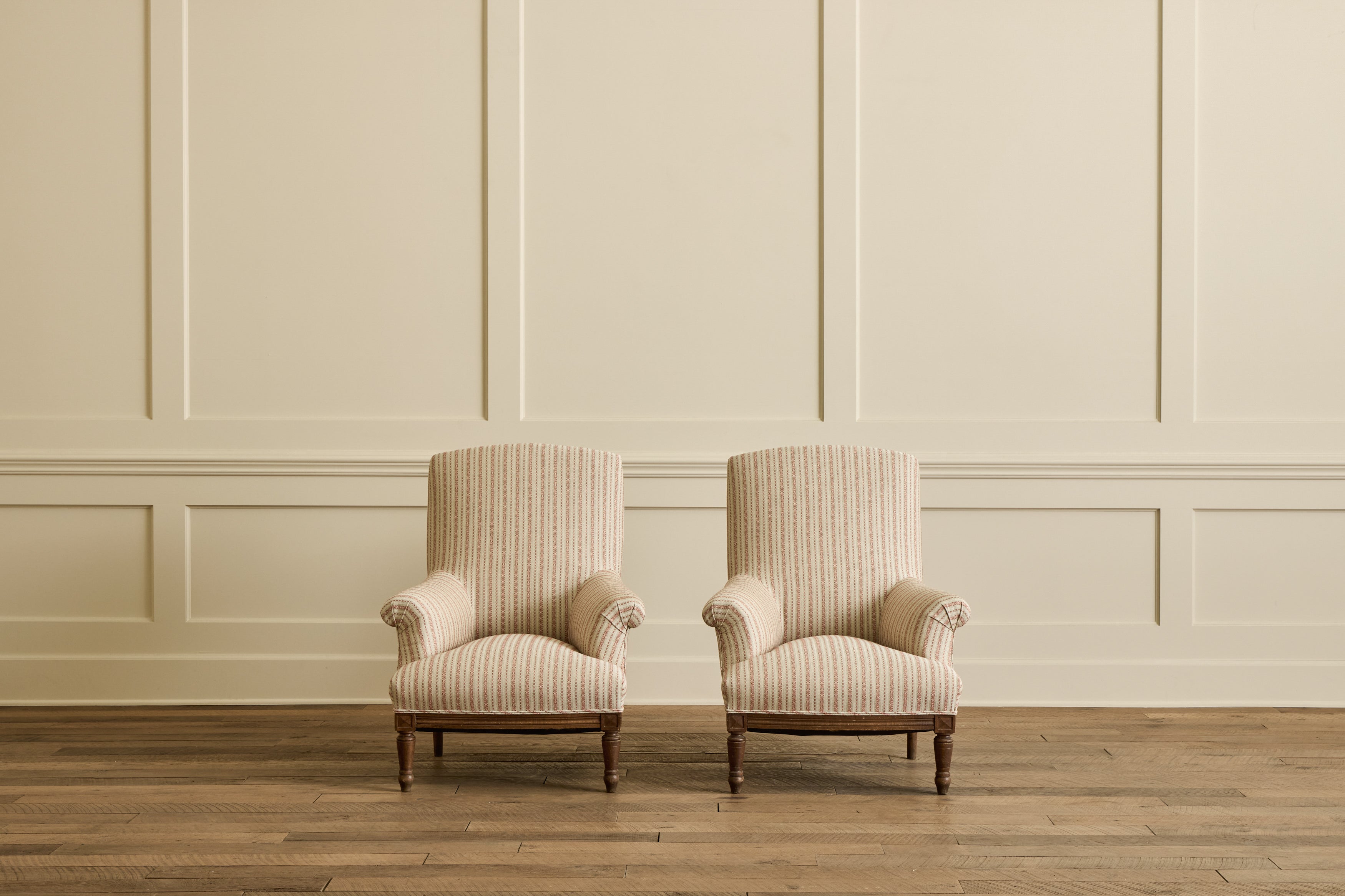 Pair of Highback Napoleon III Chairs