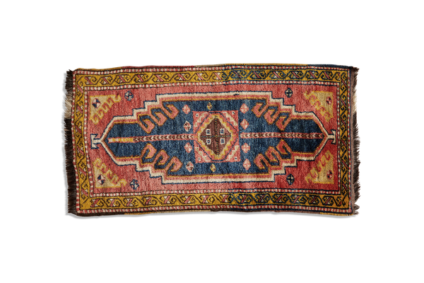 Antique Turkish Scatter Mat