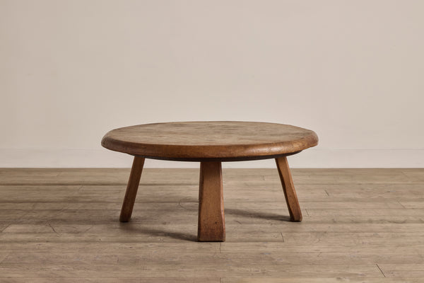 Round Oak Coffee Table