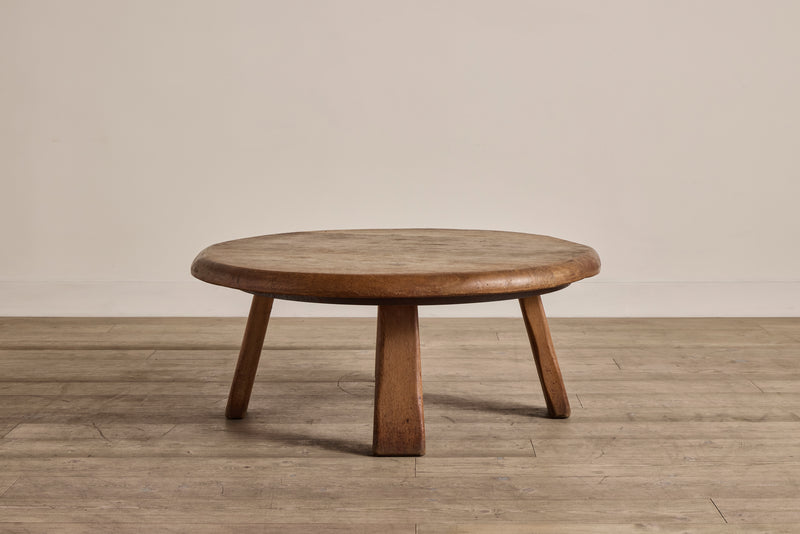 Round Oak Coffee Table