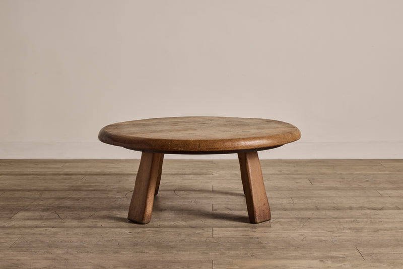 Round Oak Coffee Table