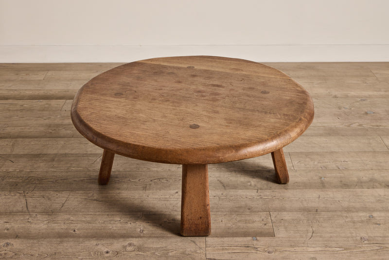 Round Oak Coffee Table