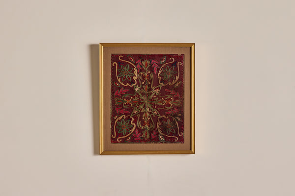 19th Century Embroidered Textile Art