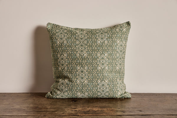 Susan Deliss Pillow in Criss Cross Sage