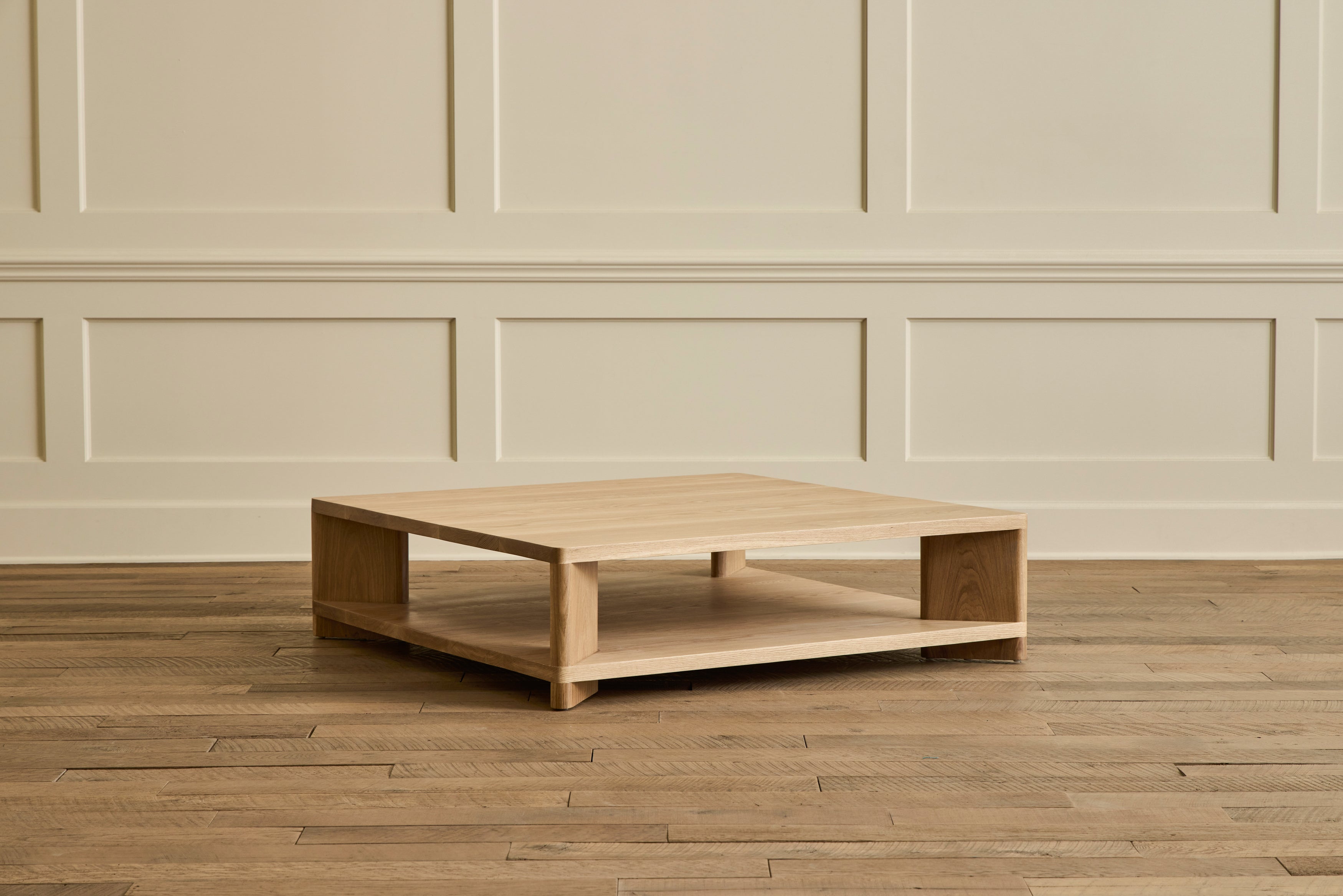 Square Shelf Coffee Table, 48"
