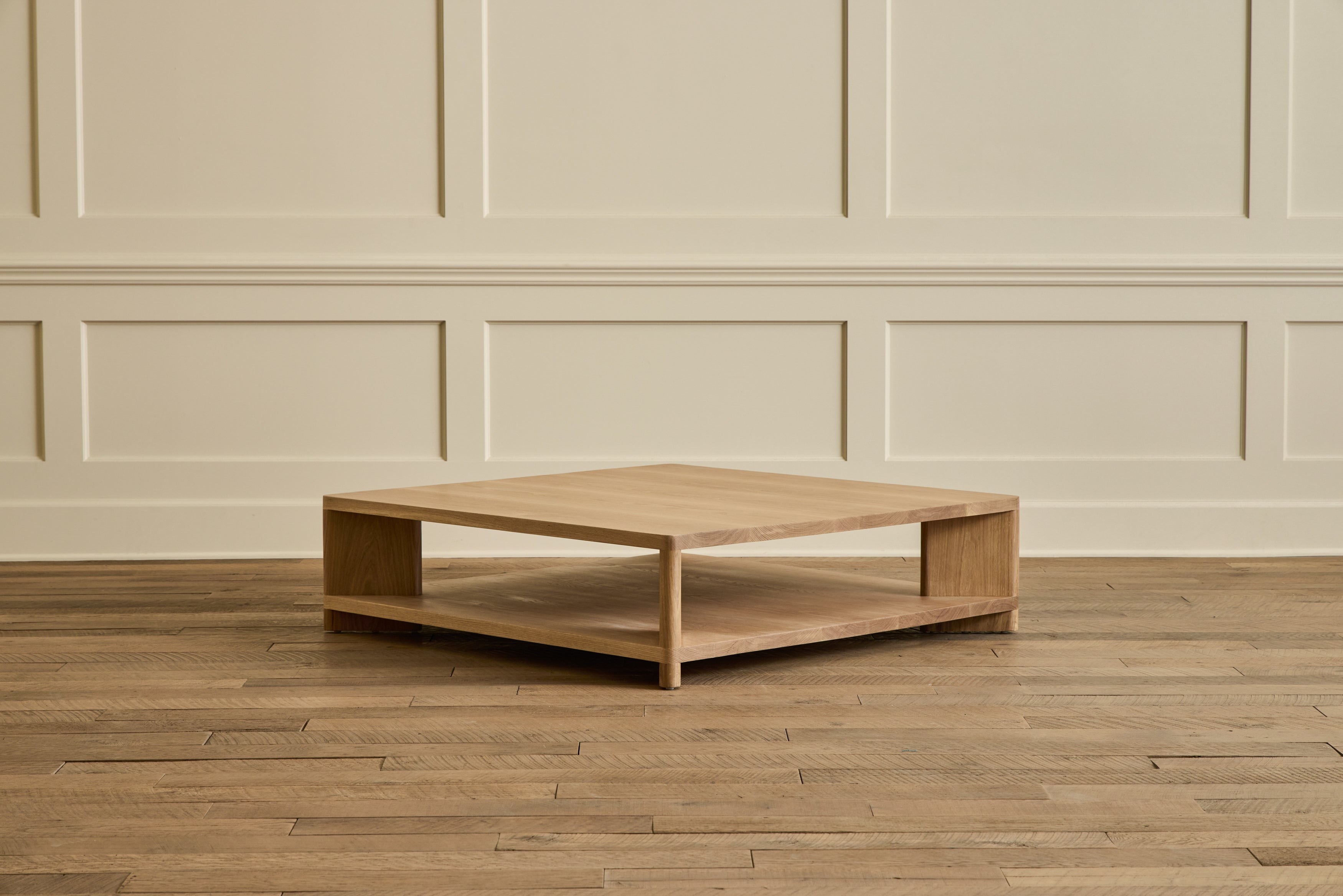 Square Shelf Coffee Table, 48"