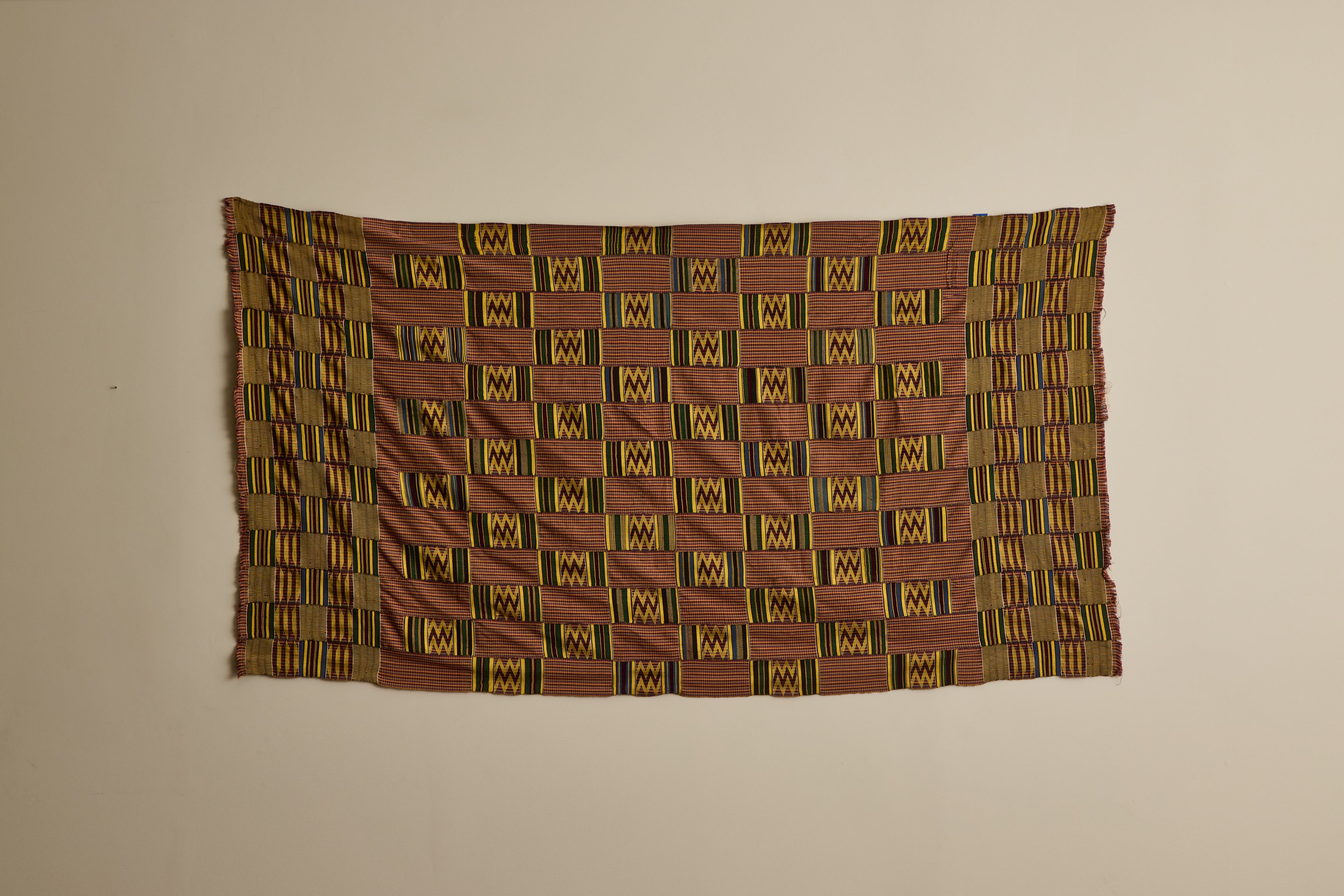 Mid Century Kente Cloth