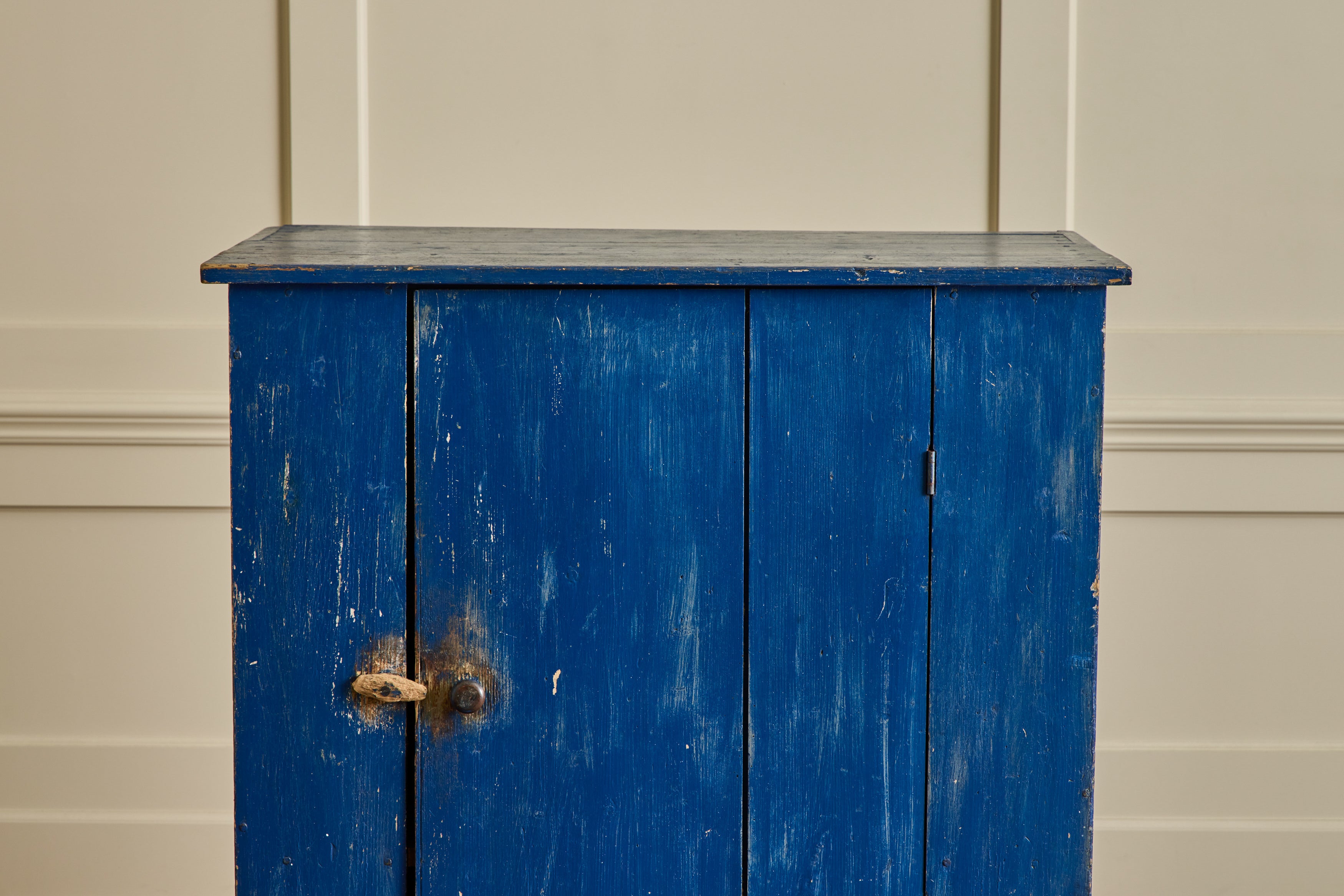Blue Painted Jelly Cupboard