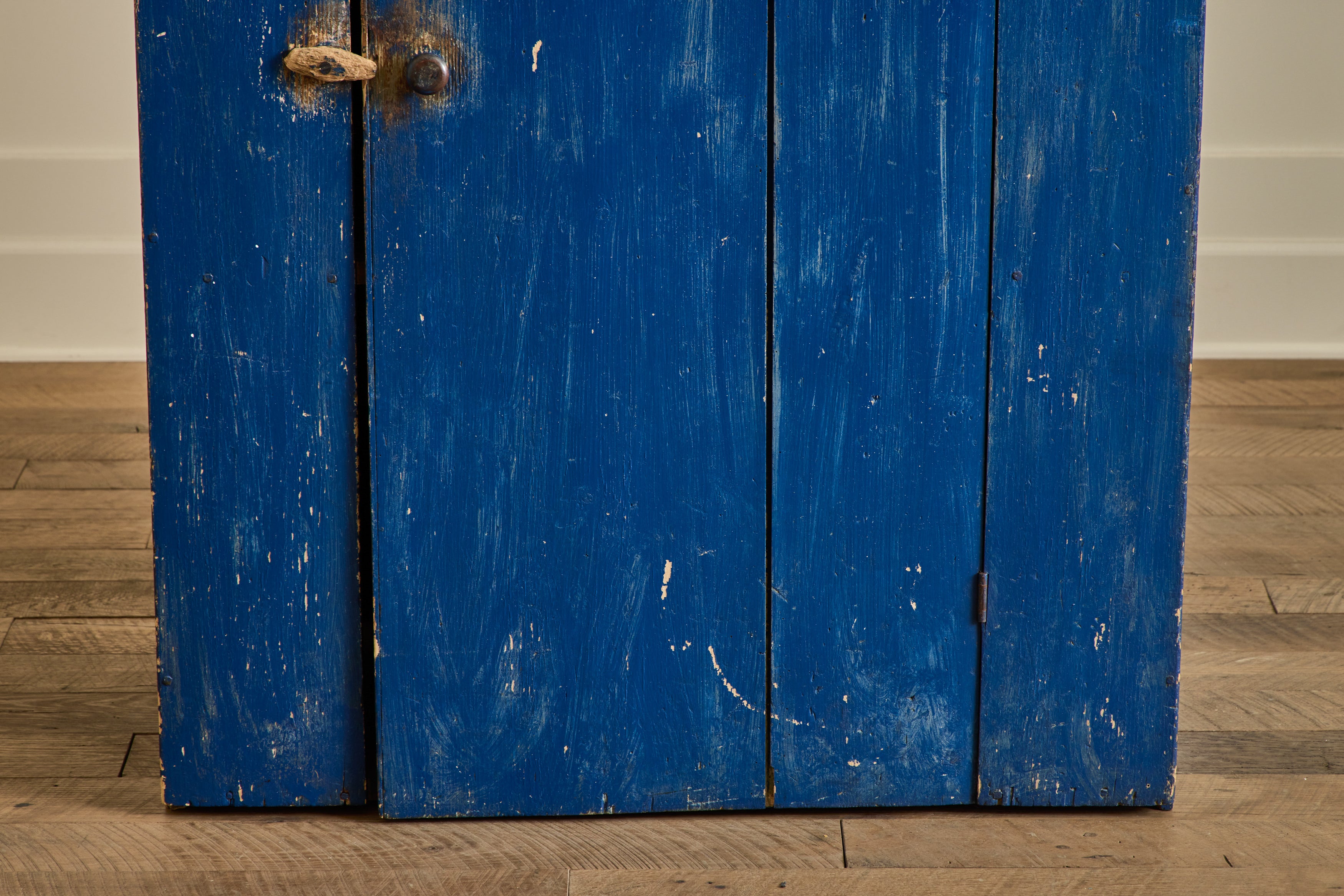 Blue Painted Jelly Cupboard