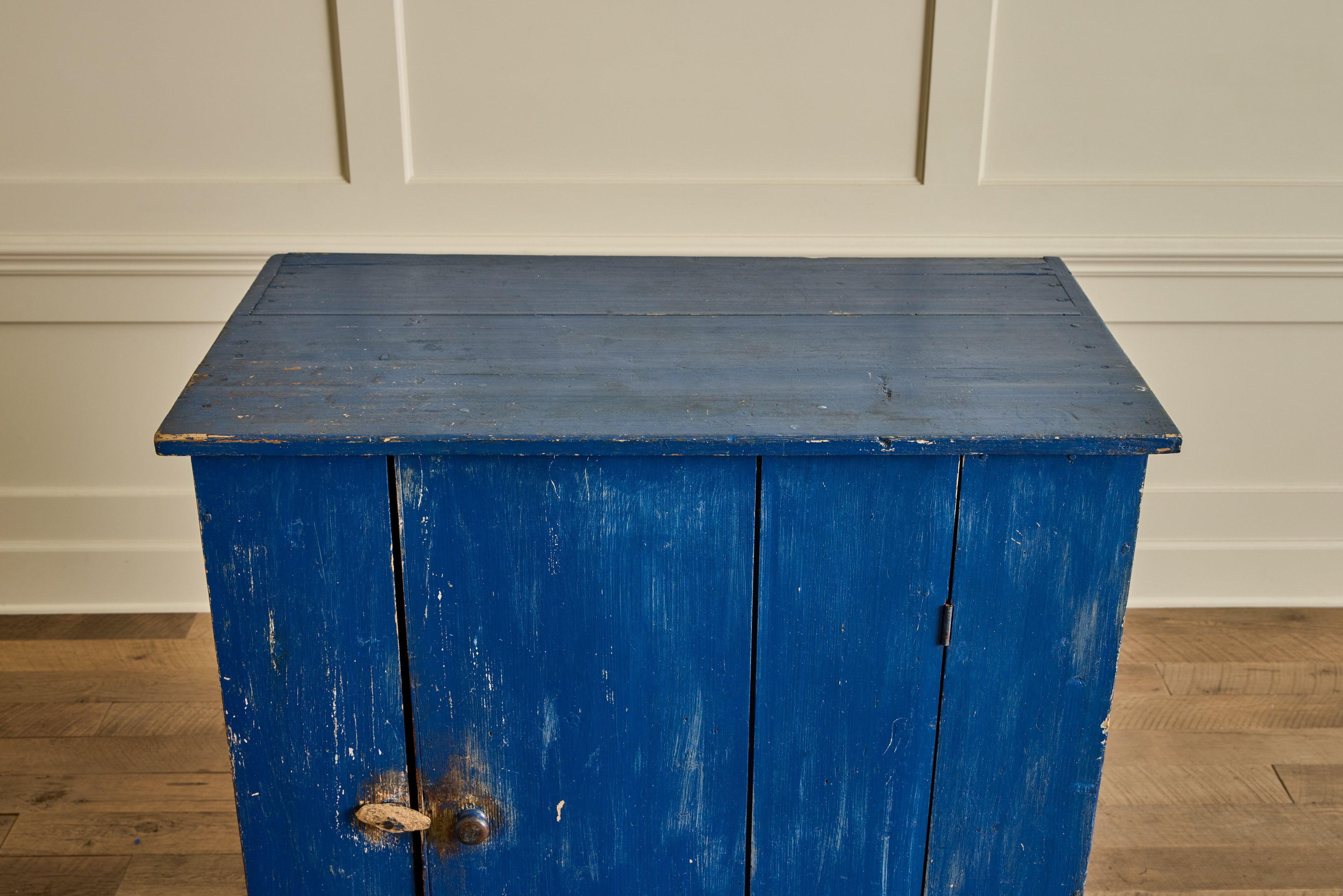 Blue Painted Jelly Cupboard