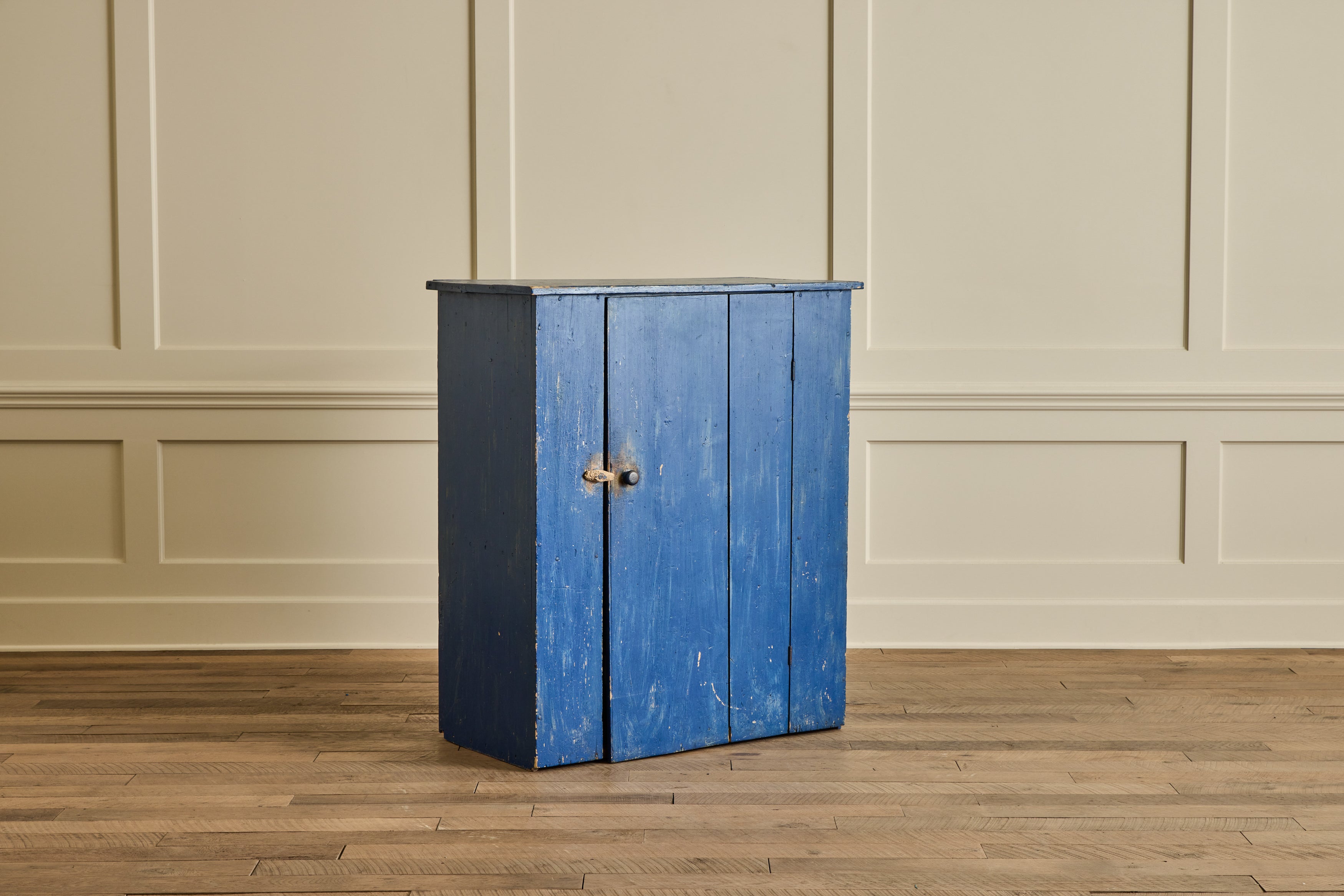 Blue Painted Jelly Cupboard