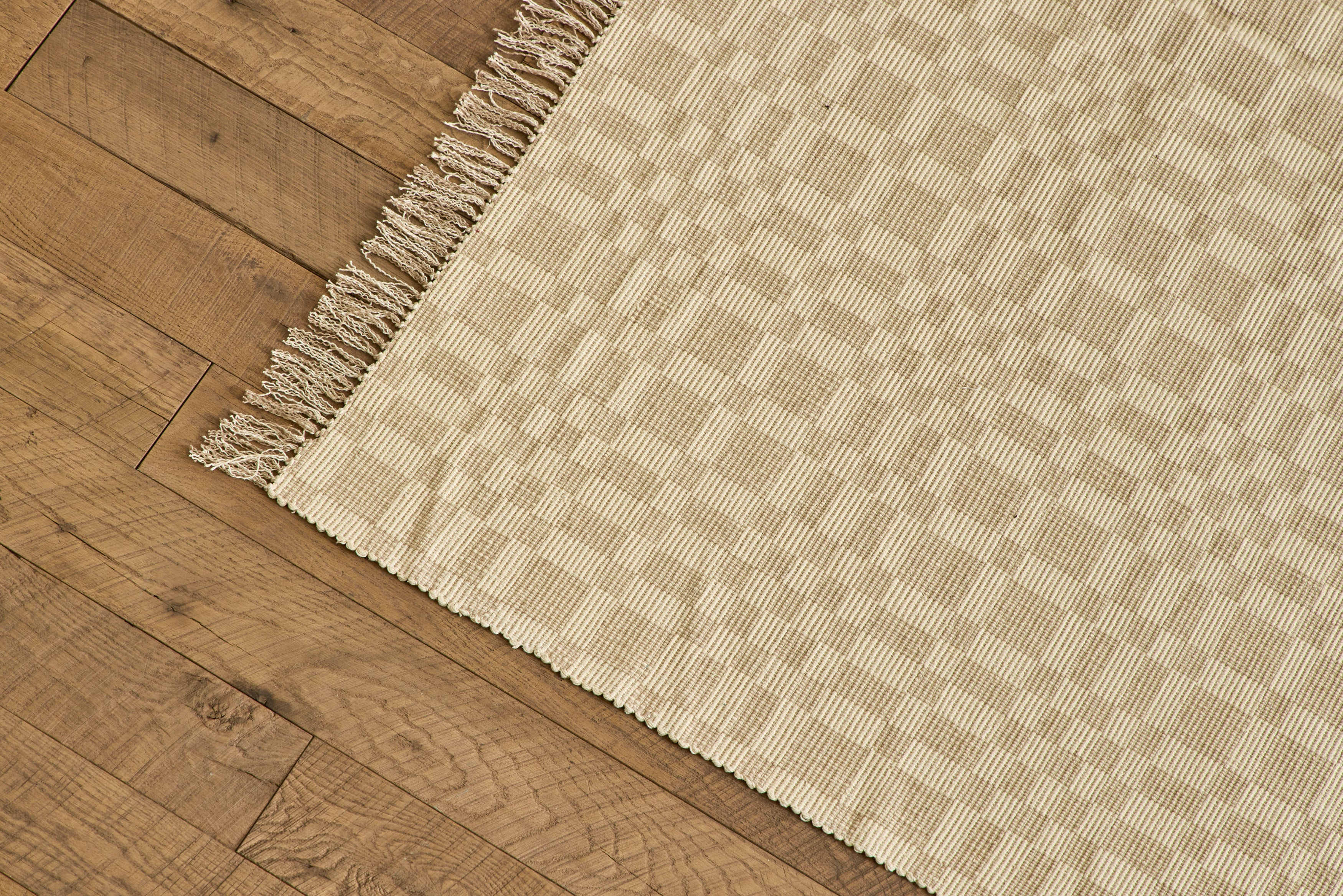 Geometric Checkerboard #34-L Rug