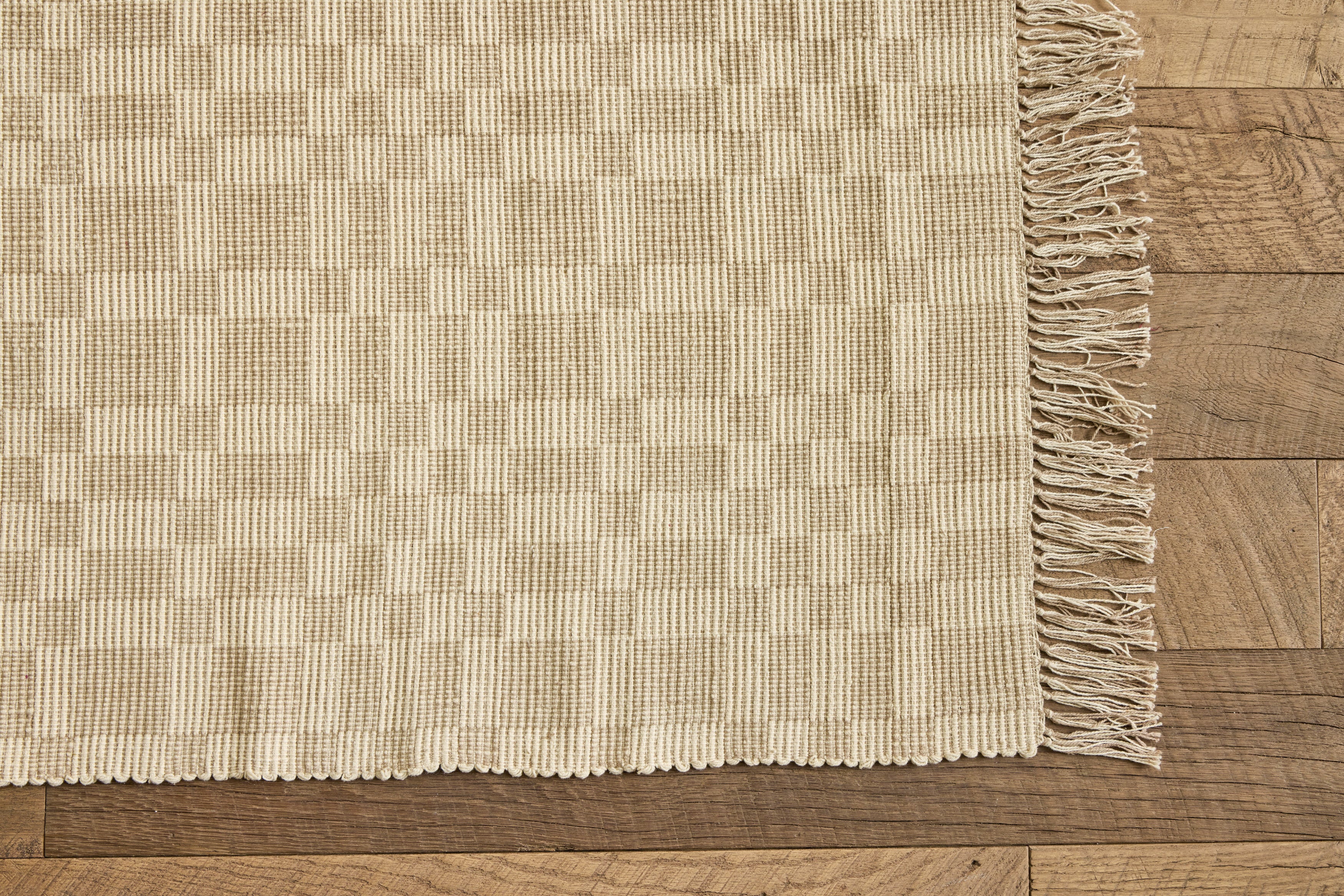 Geometric Checkerboard #34-L Rug