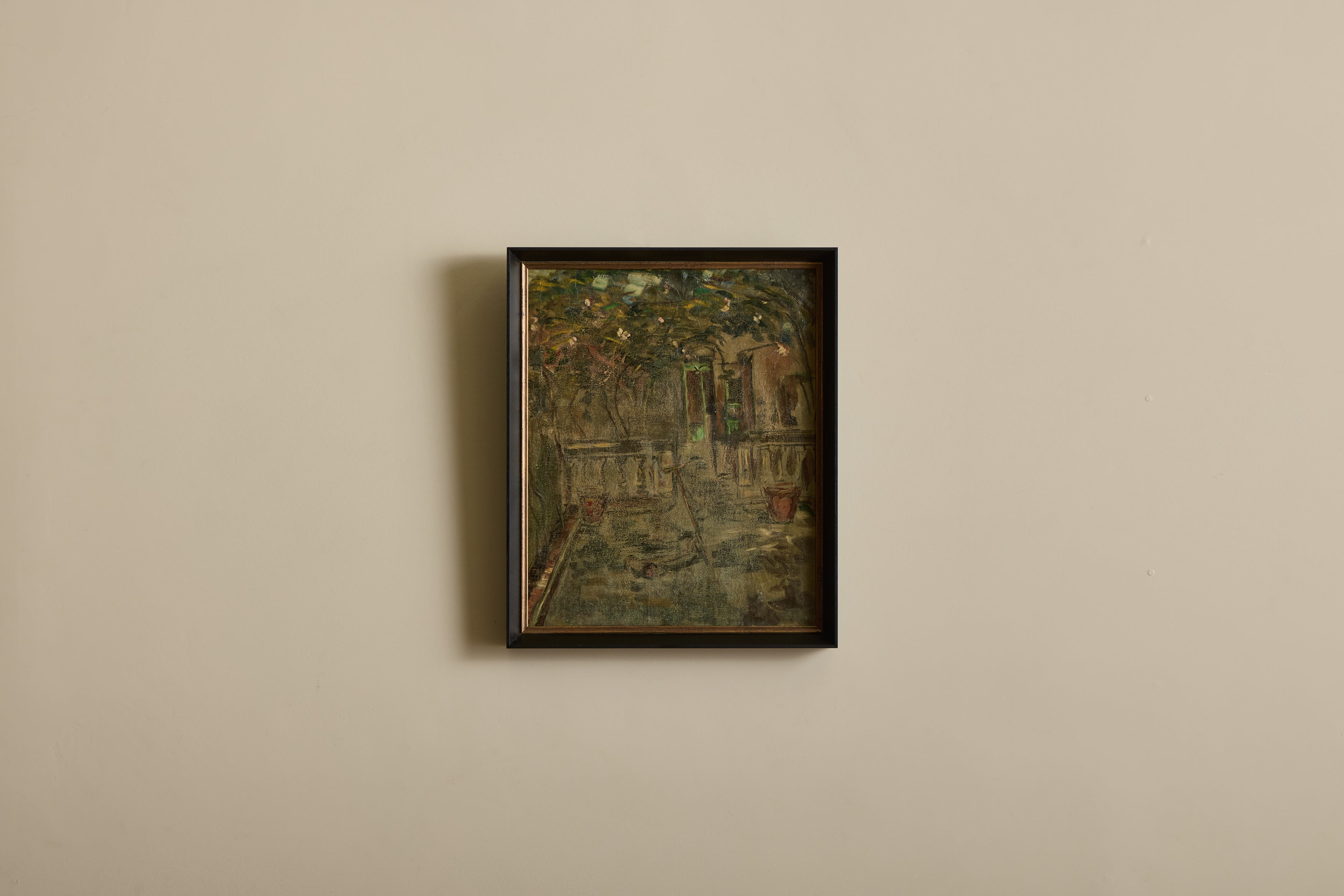 Garden Scene Painting