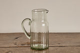 Ribbed Glass Pitcher (Multiple Sizes)