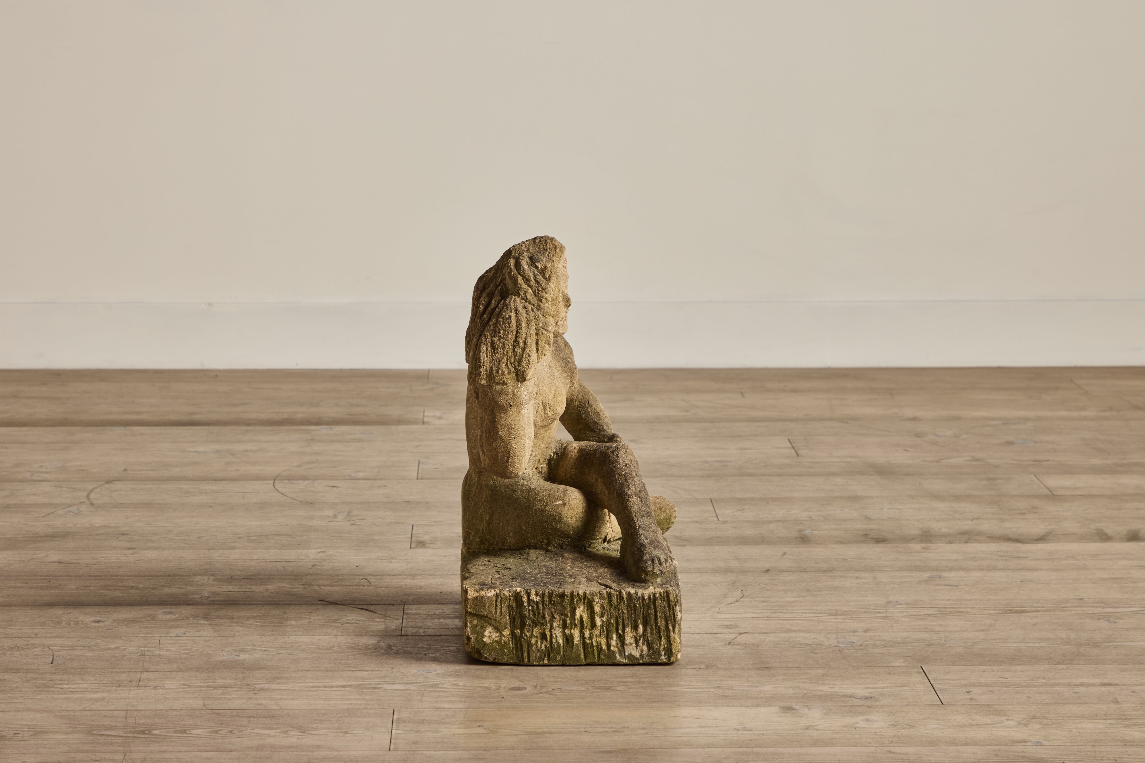 19th Century Female Stone Figure