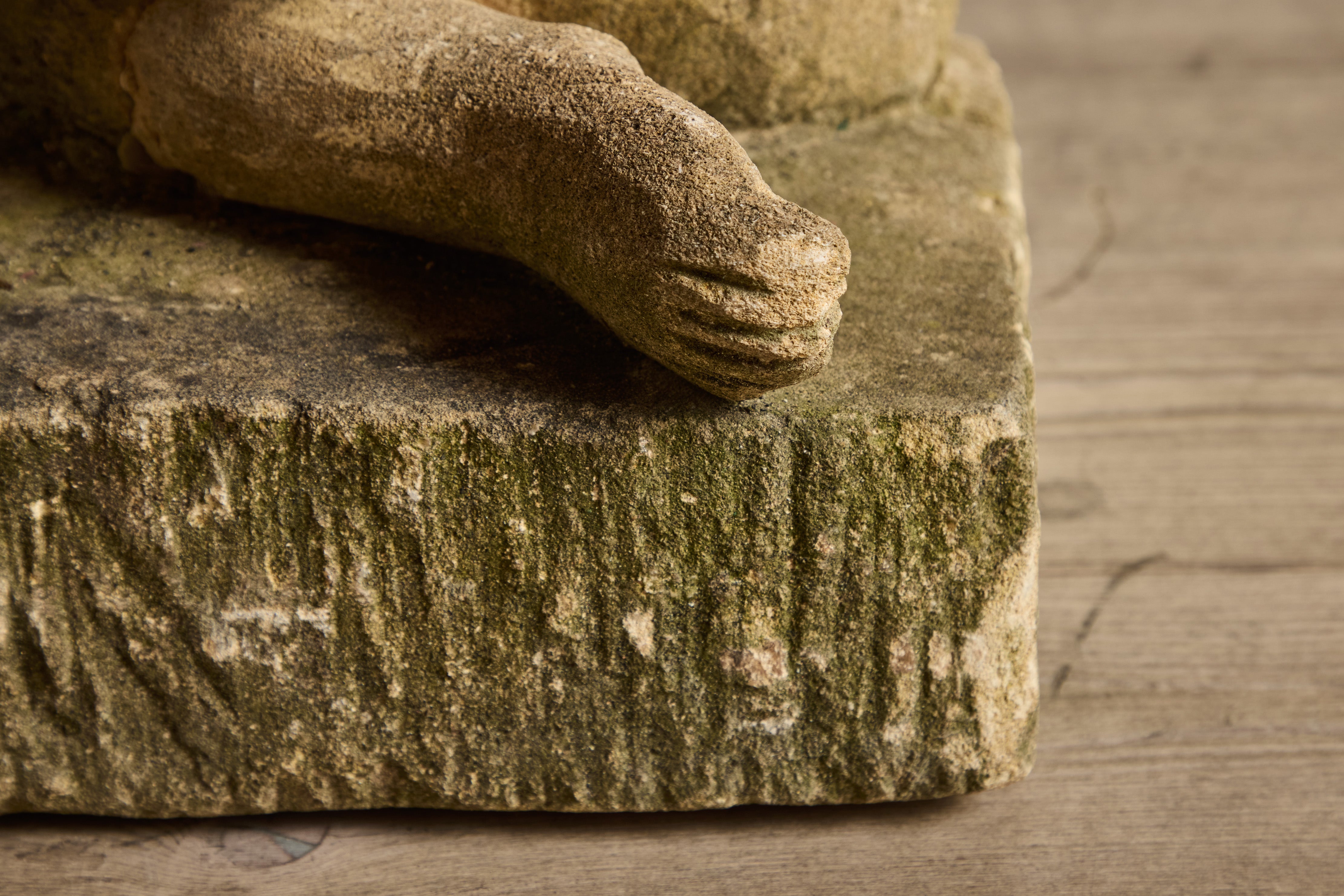 19th Century Female Stone Figure