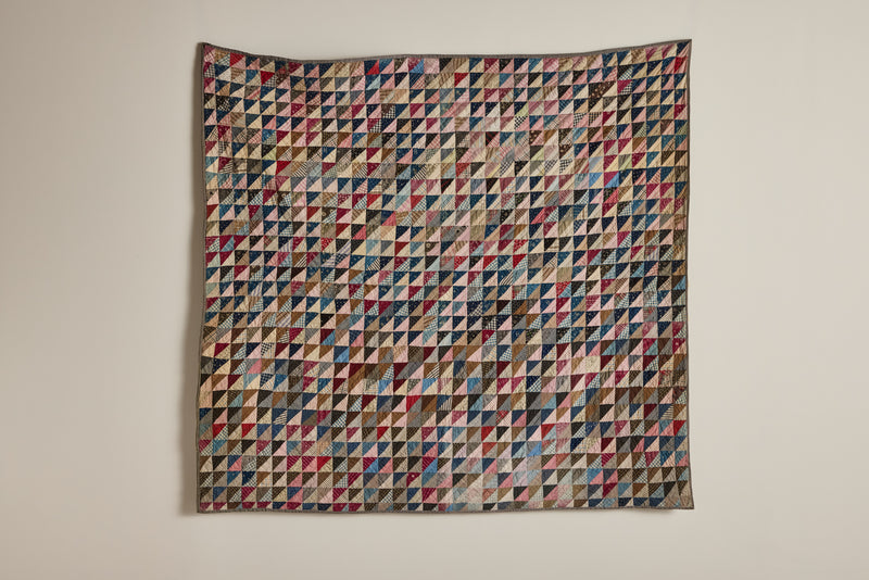 Triangle Patchwork Quilt