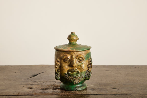 Italian Face Jar No.5