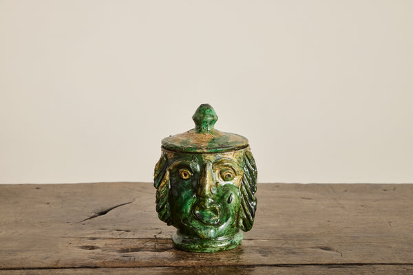 Italian Face Jar No.6