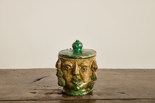 Italian Face Jar No.7