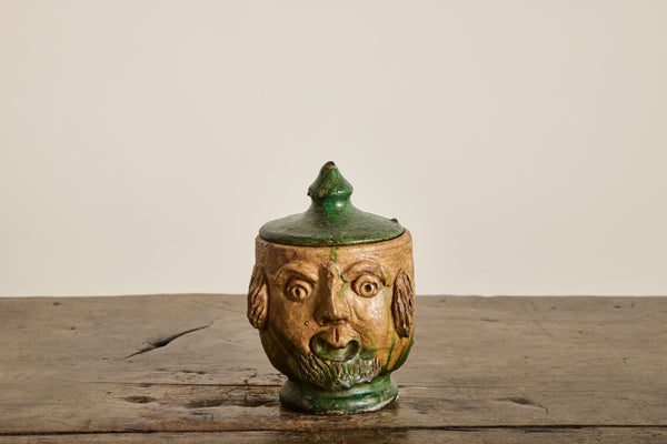 Italian Face Jar No.8