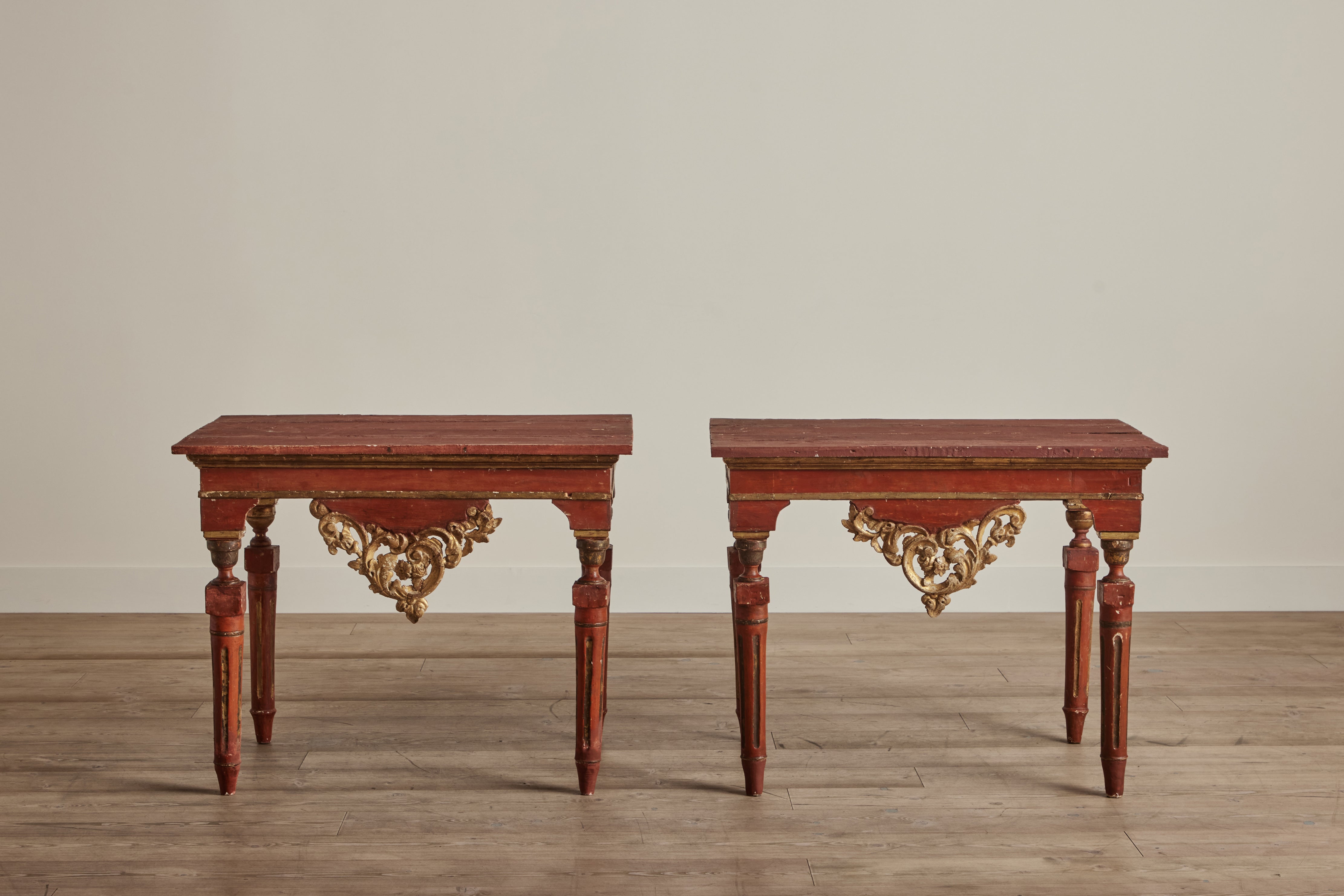 Pair of Spanish Side Tables