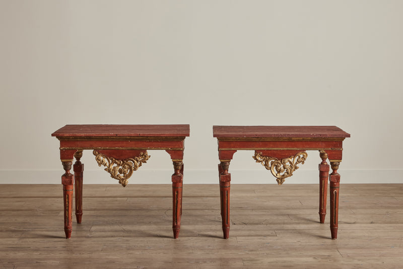 Pair of Spanish Side Tables