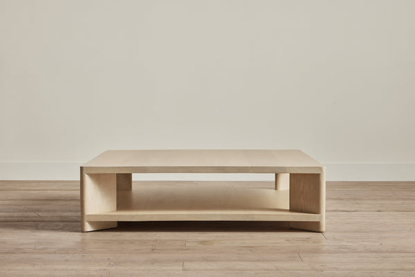 Square Shelf Coffee Table, 48"