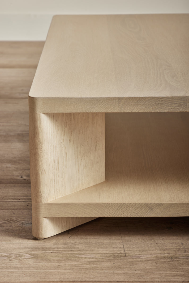 Square Shelf Coffee Table, 48"